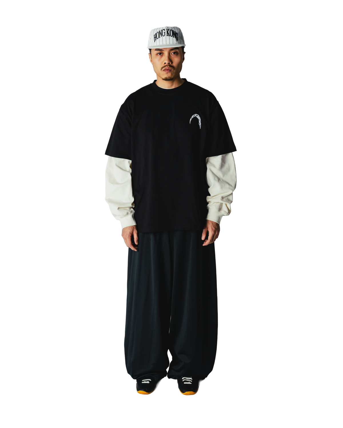 Baine Warp Tee | Black