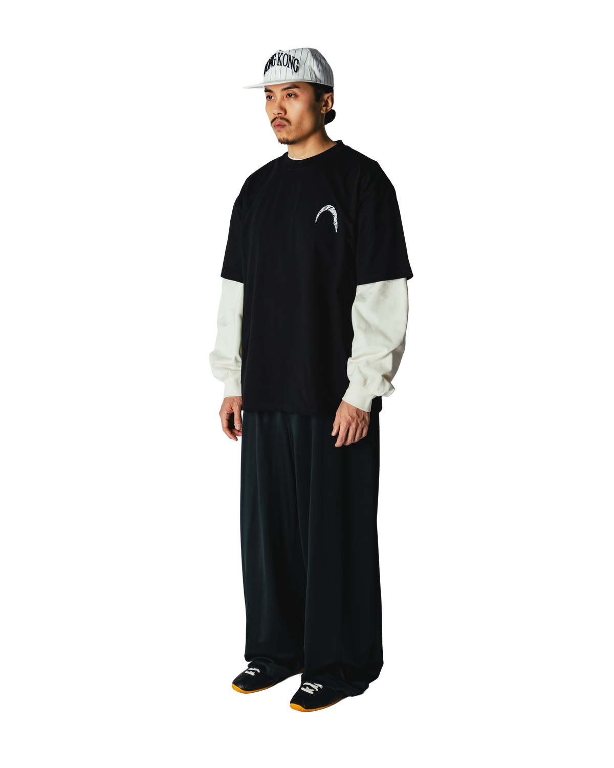 Baine Warp Tee | Black