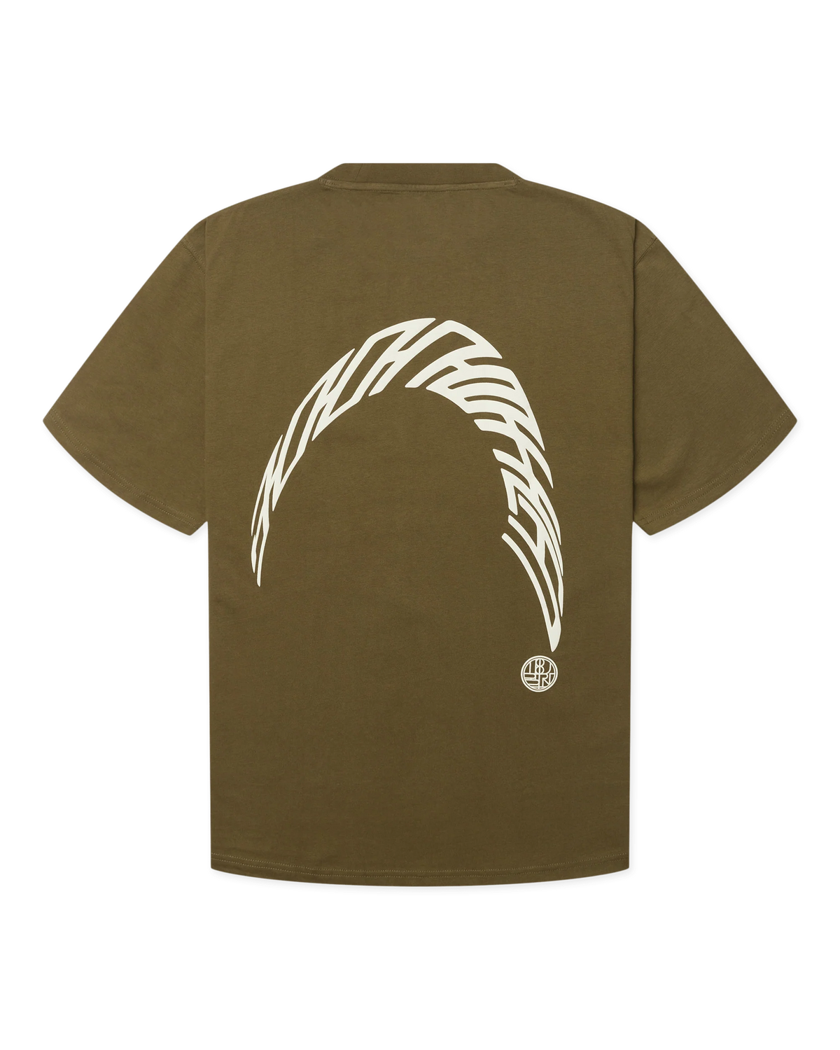 Baine Warp Tee | Dark Olive