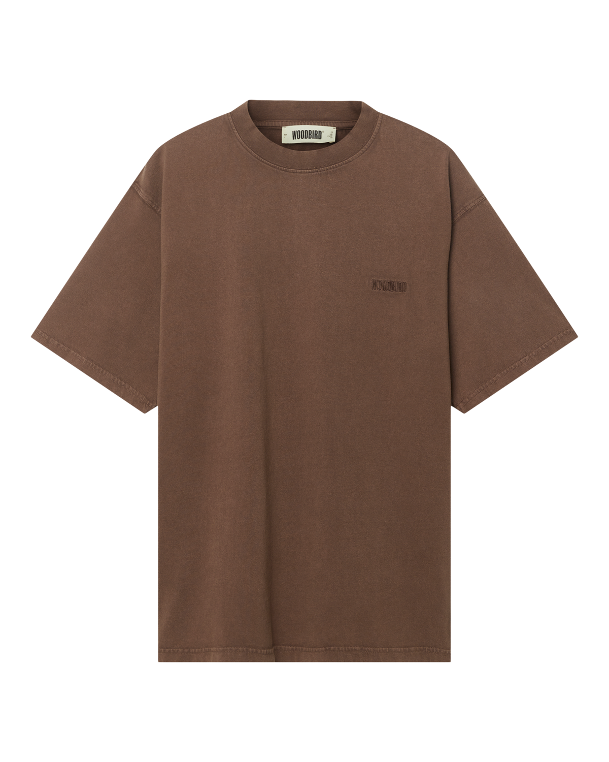 Baine Washed Tee | Washed Brown