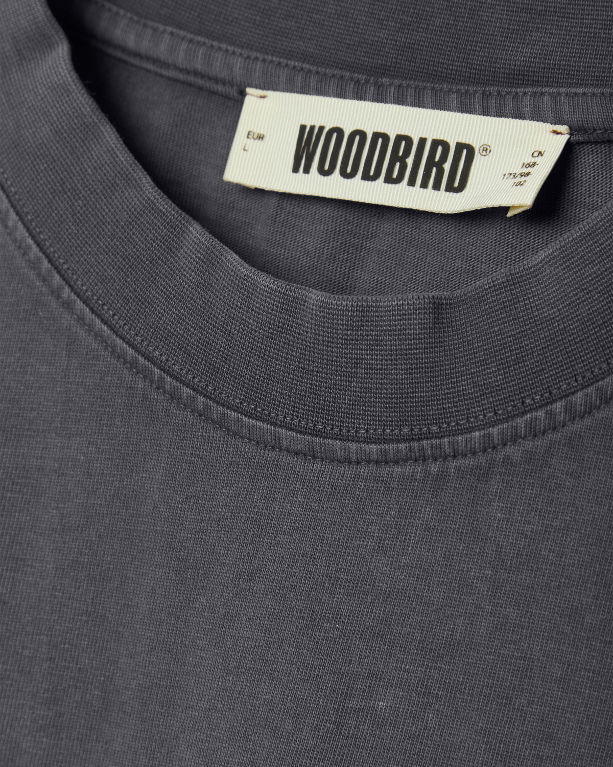 Baine Washed Tee | Washed Slate Blue