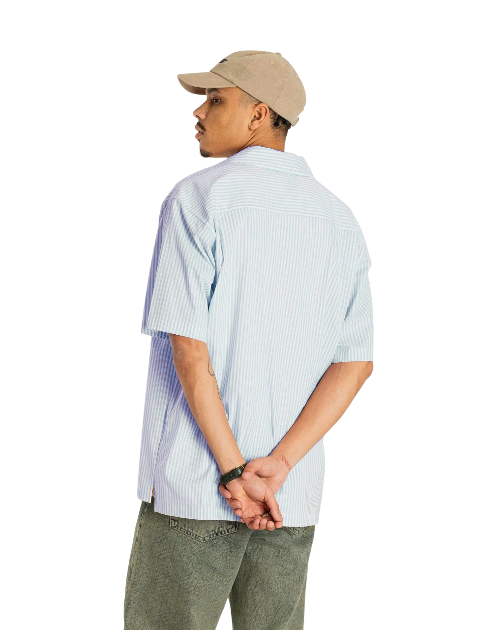 Banks Stripe Shirt | Light Blue