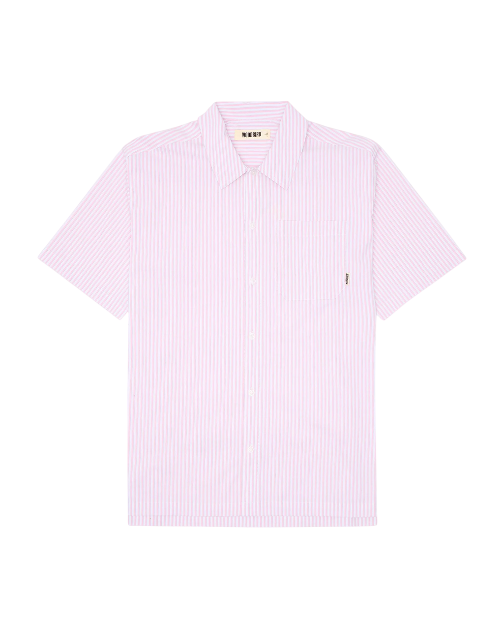 Banks Stripe Shirt | White-Pink