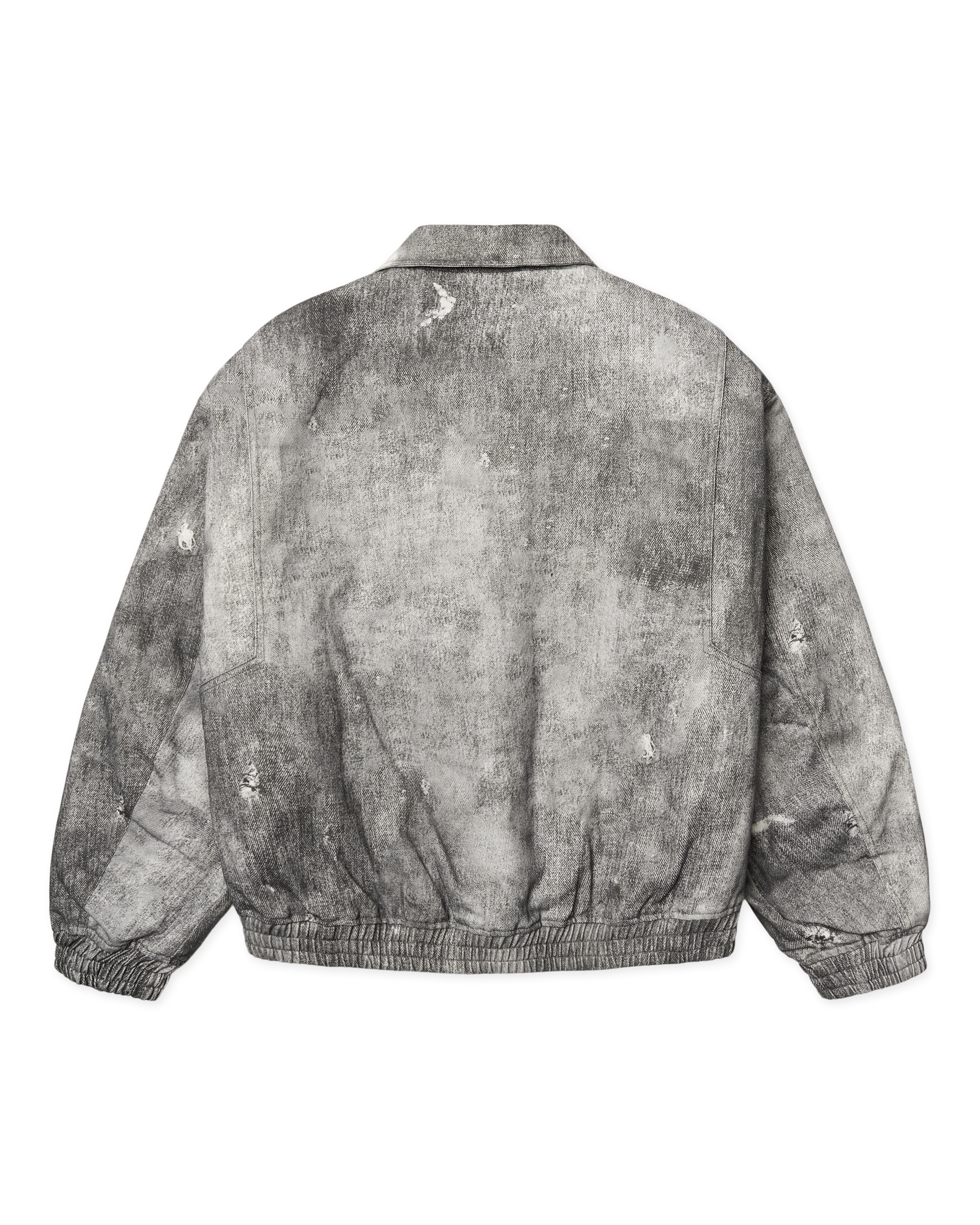 Bao Printed Jacket | Grey-black