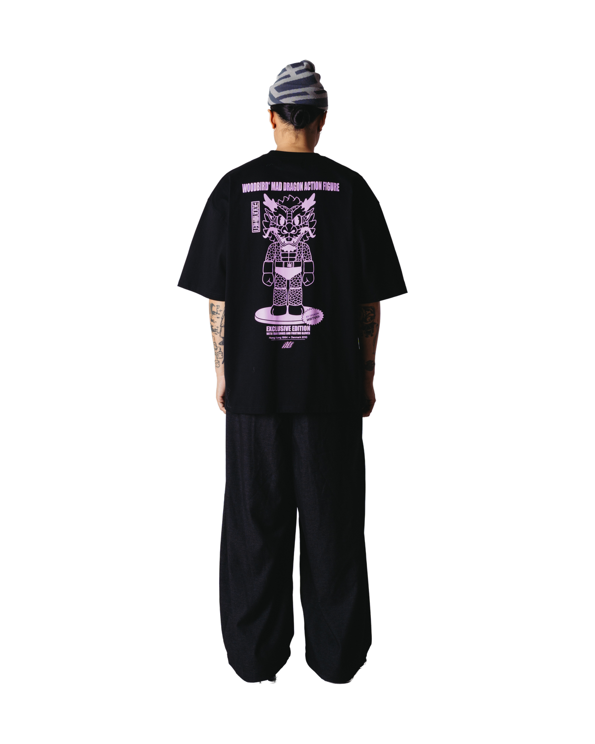 Beam Action Tee | Black