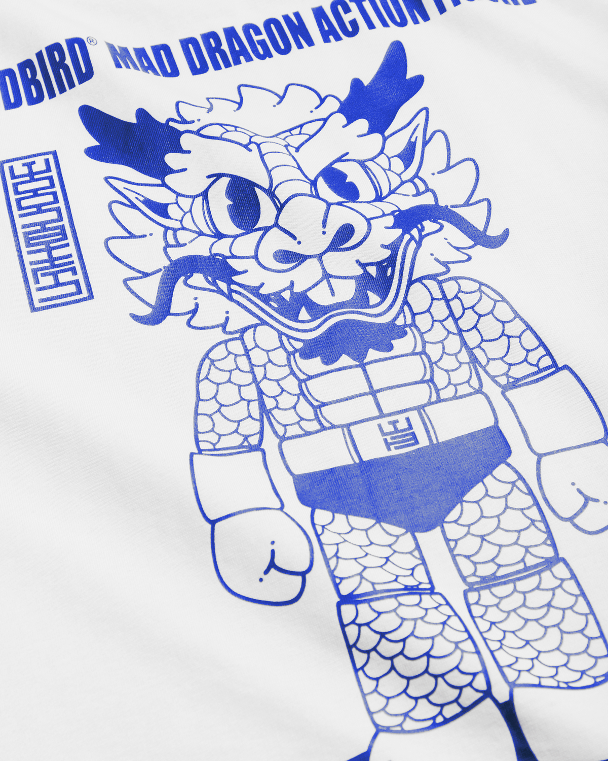 Beam Action Tee | White