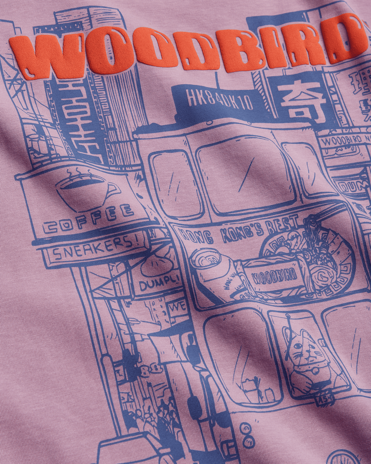 Beam Tram Tee | Dusty Violet