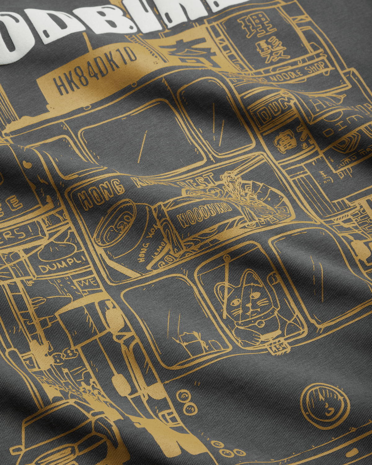 Beam Tram Tee | Slate Blue