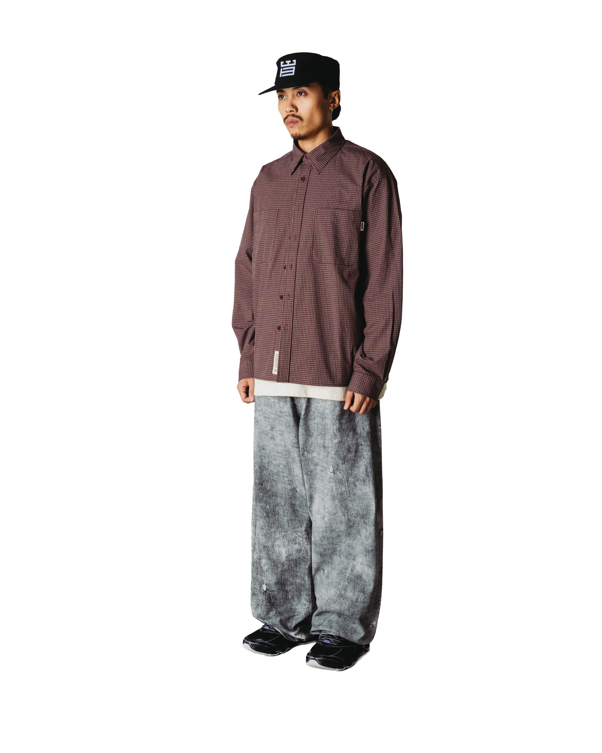 Buzo Dau Check Shirt | Brown-red