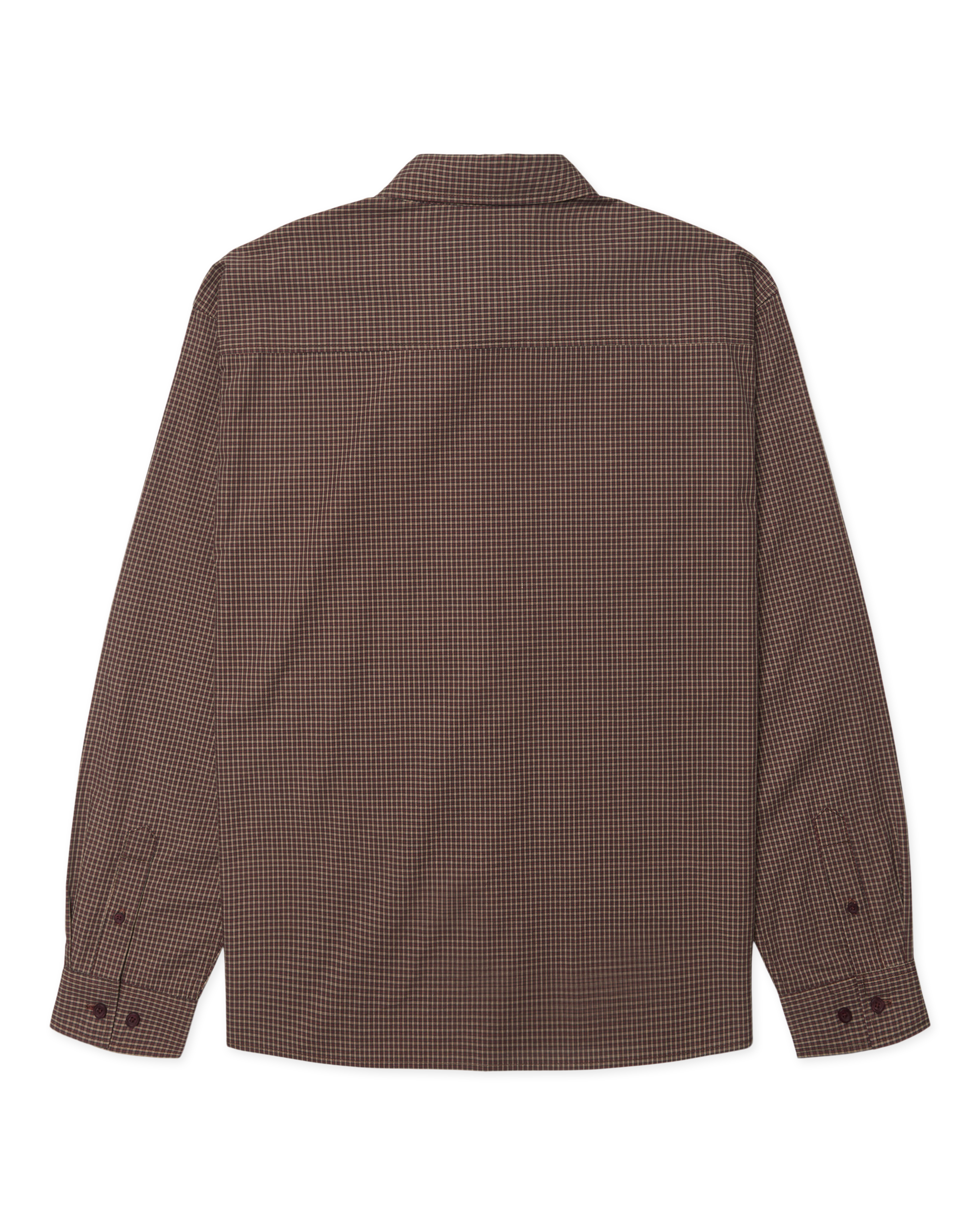 Buzo Dau Check Shirt | Brown-red