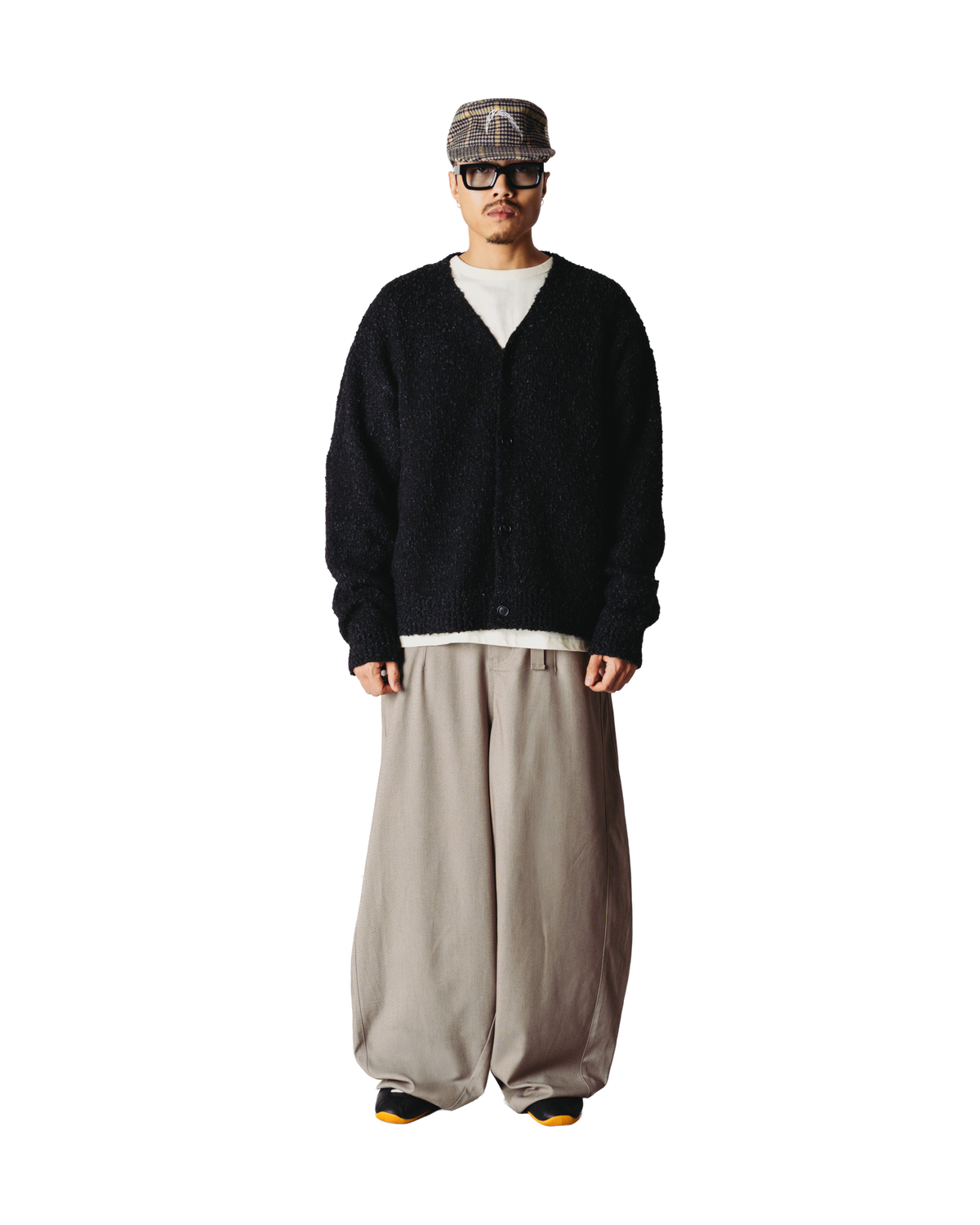 Chi Boucle Cardigan | Black