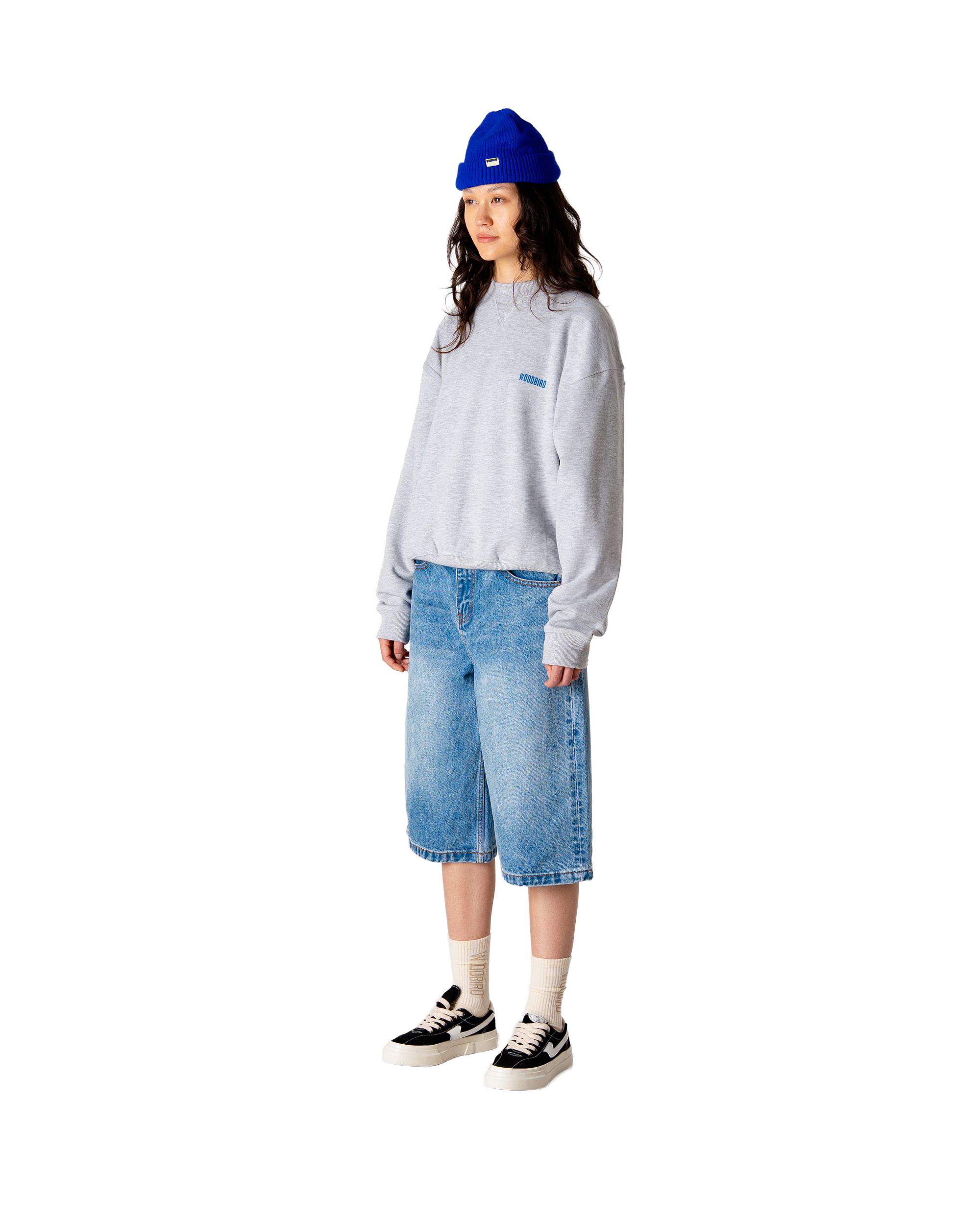 Cupe Lion Crew | Light Grey Melange