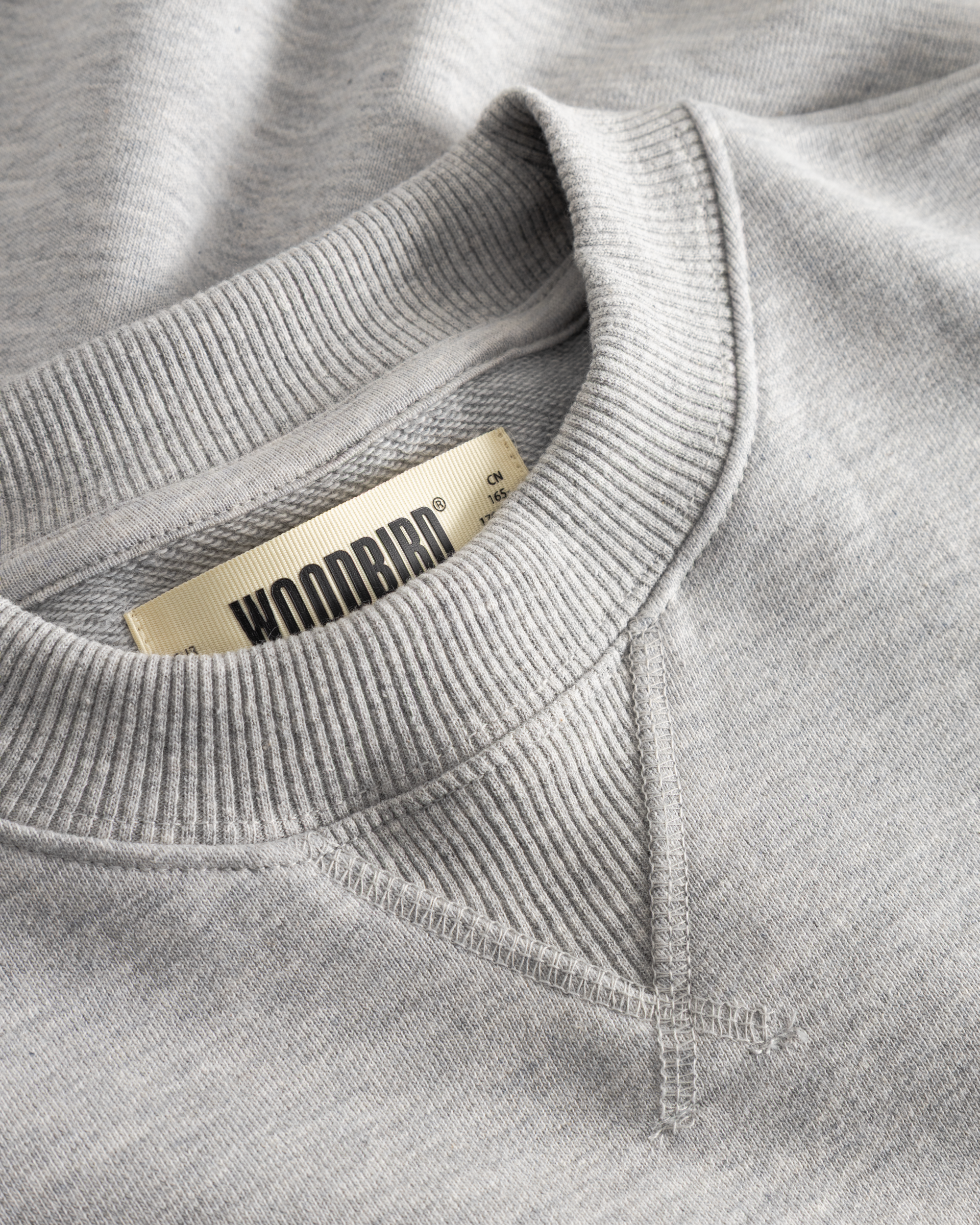 Cupe Lion Crew | Light Grey Melange