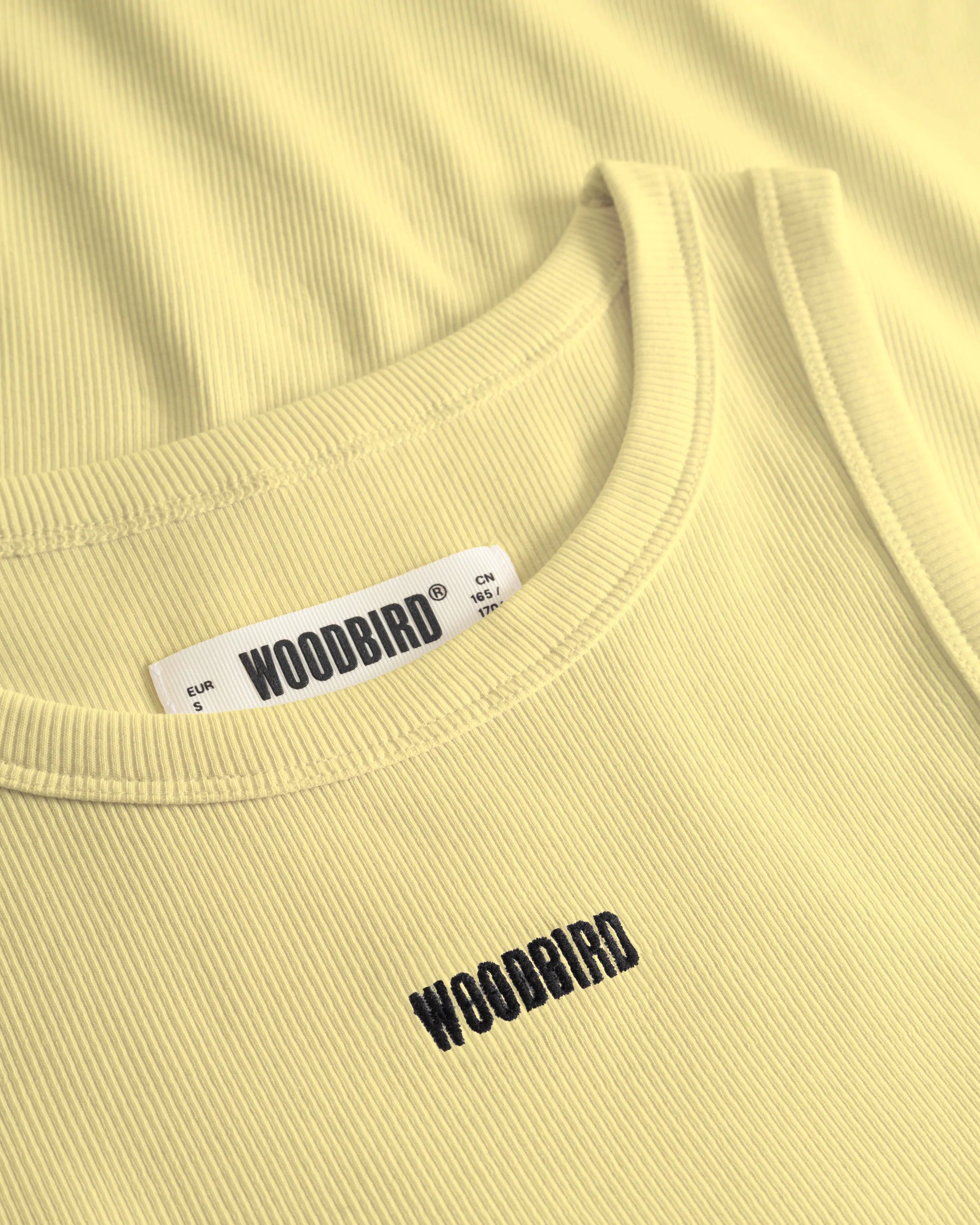 Dee Rib Tank Top | Wax Yellow
