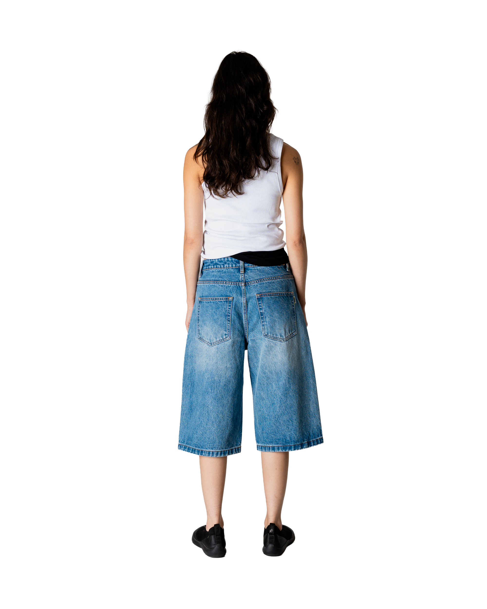 Dee Rib Tank Top | White