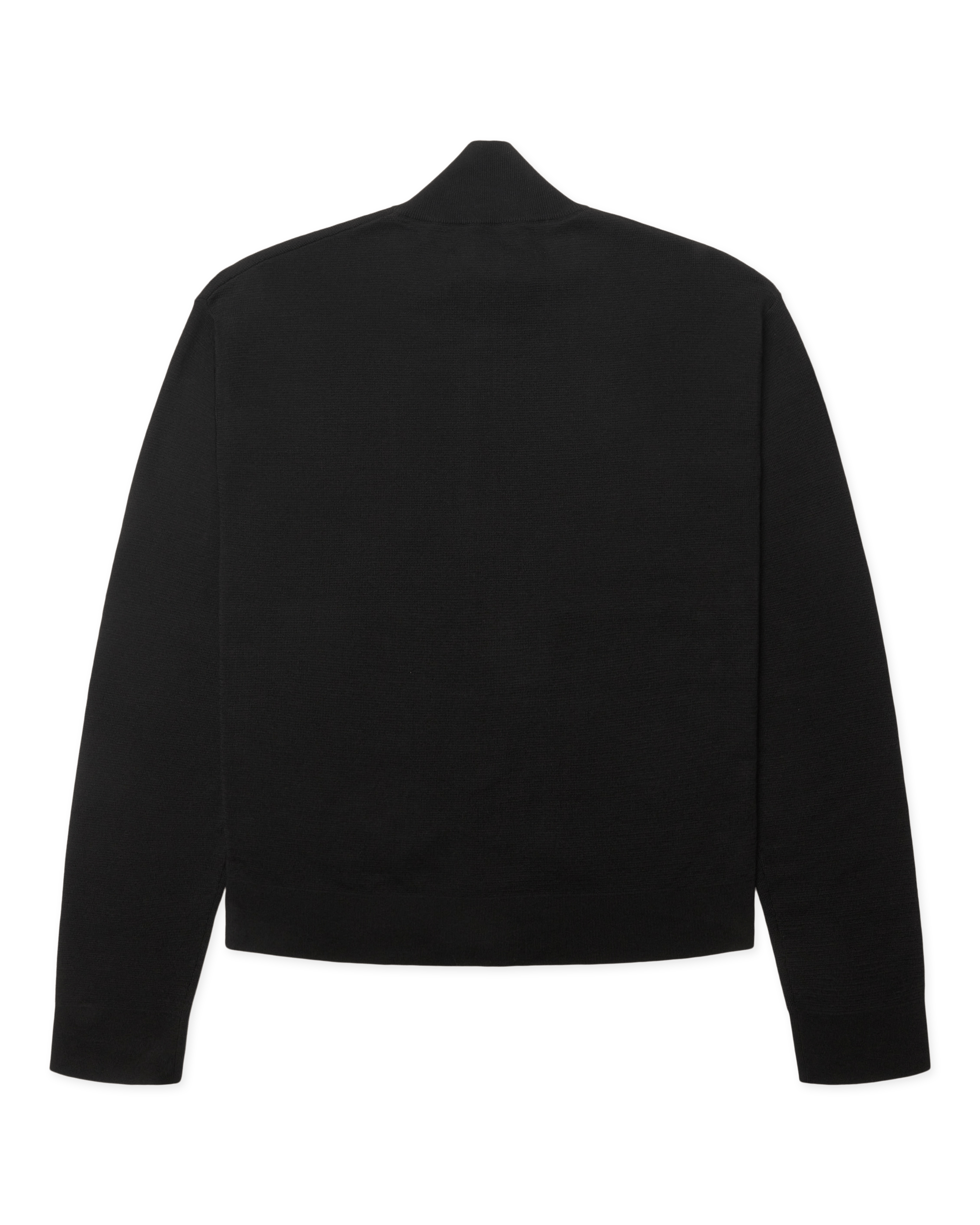 Fang Full Zip Cardigan | Black