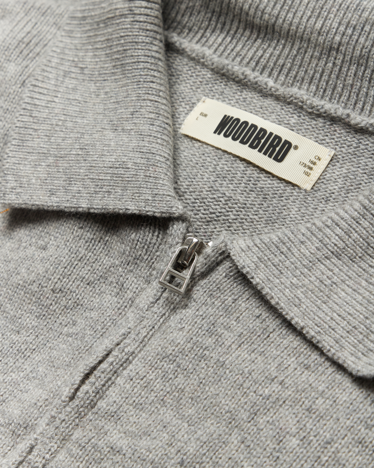 Kang 1/2 Zip Polo | Grey