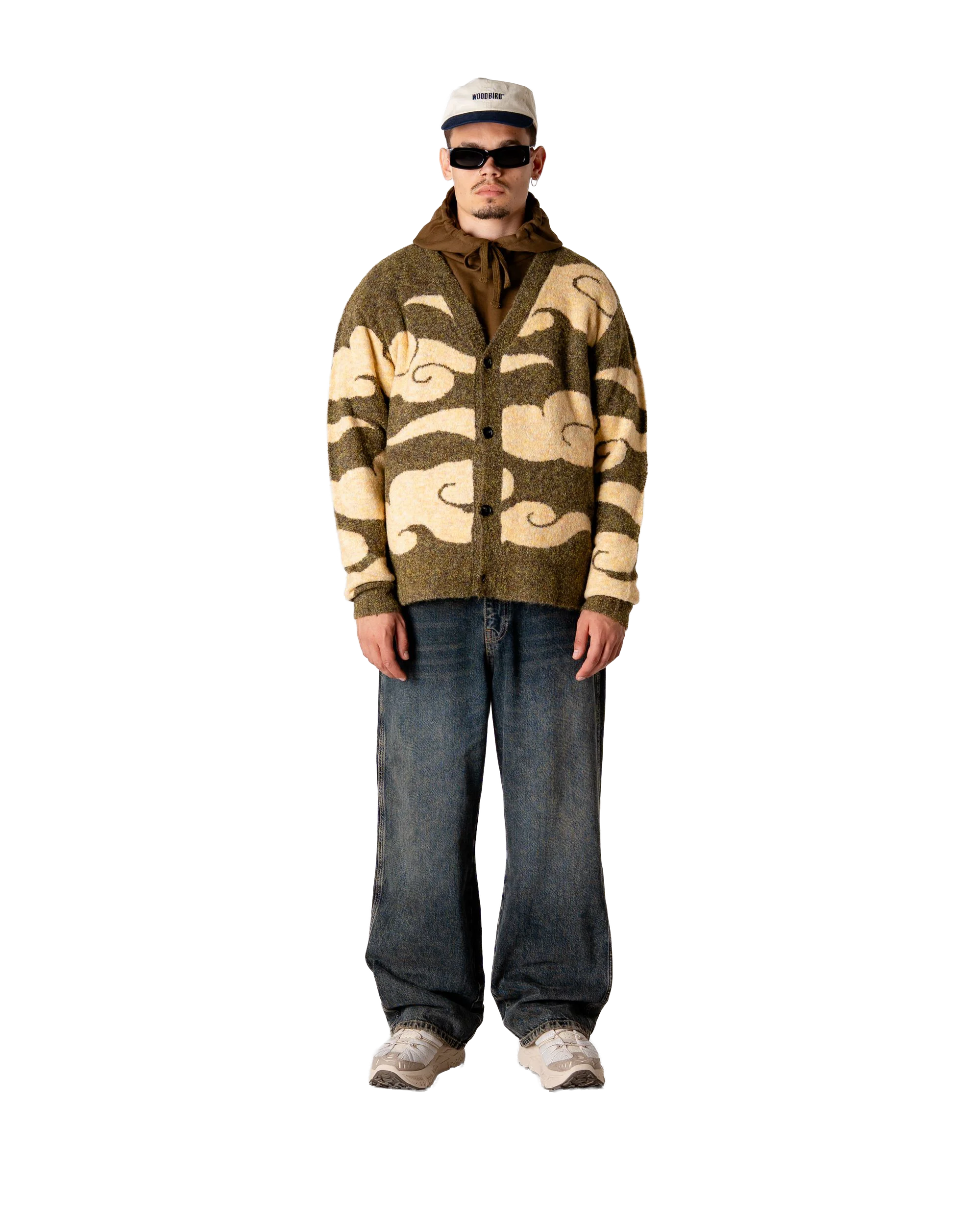 Koon Cloud Cardigan | Dark Green