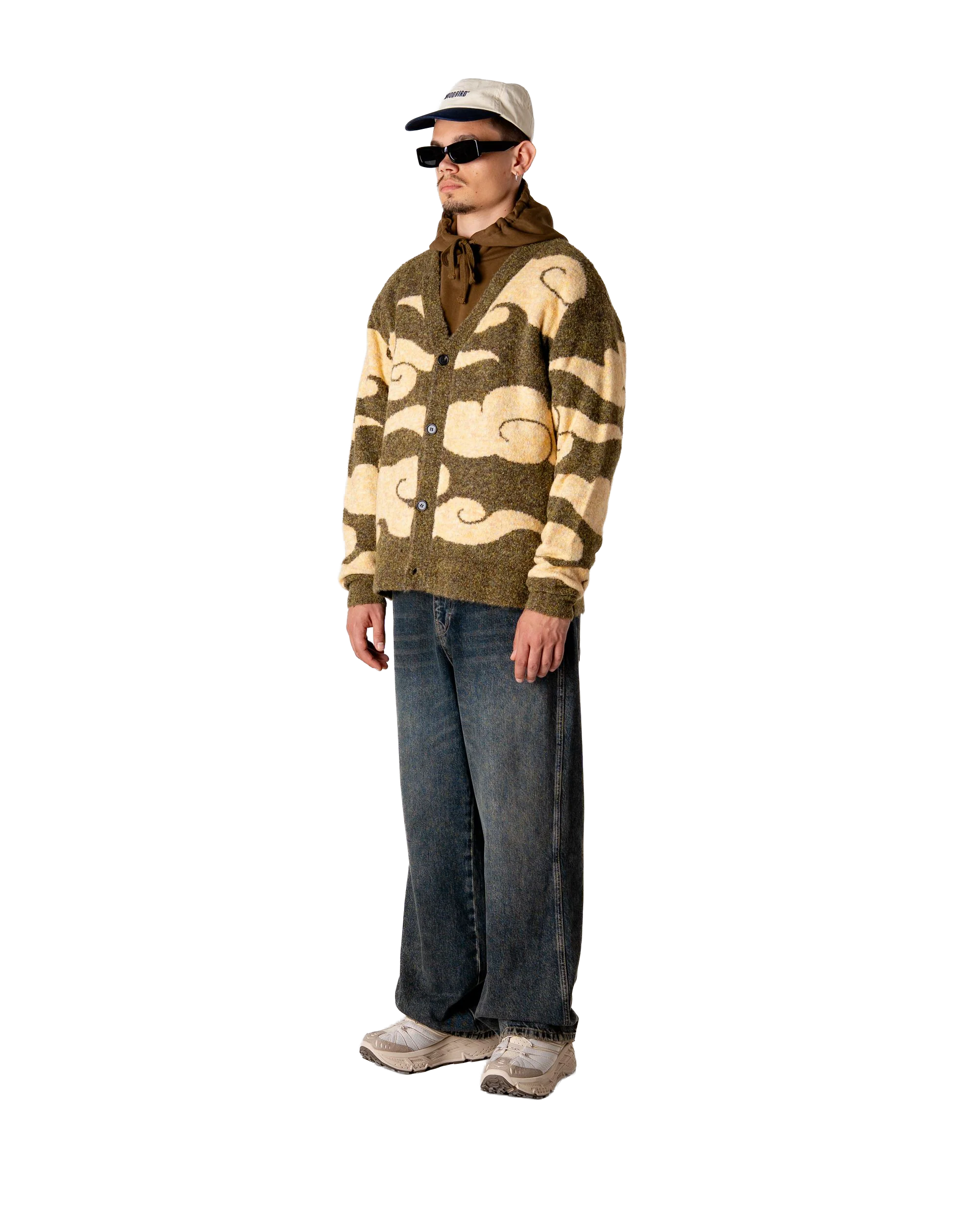 Koon Cloud Cardigan | Dark Green