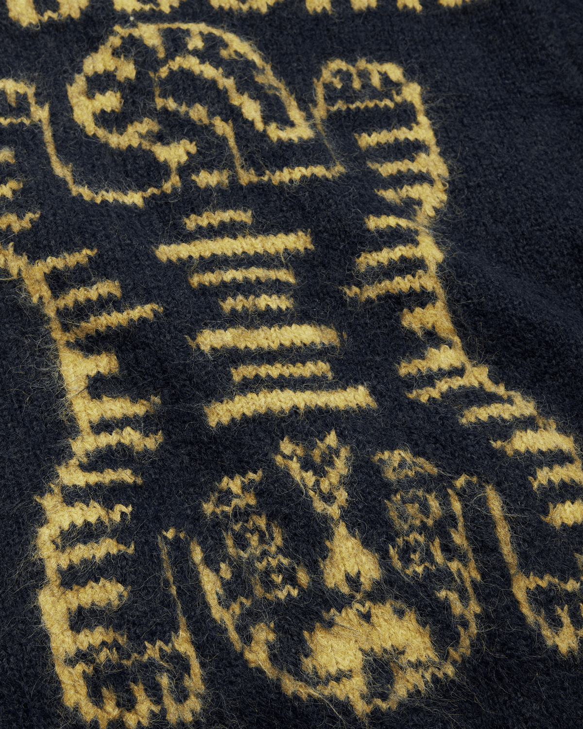 Koon Zip Tiger Cardigan | Navy