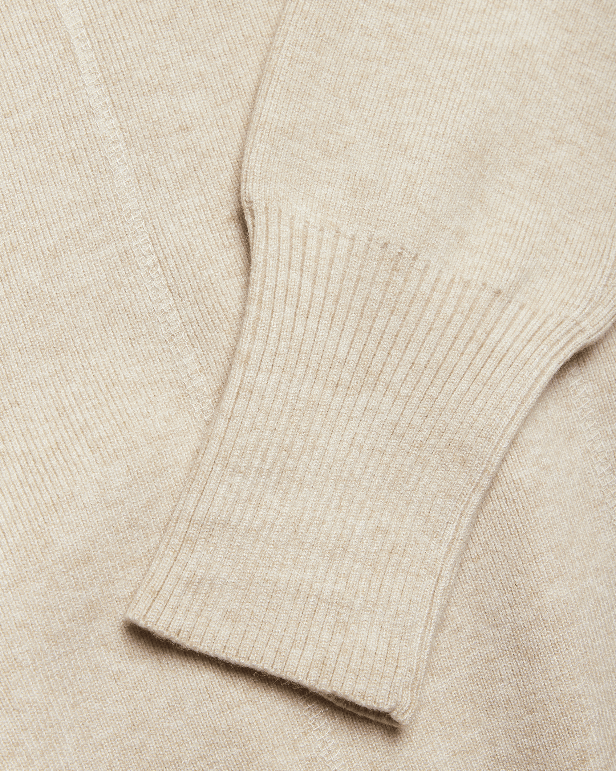 Lily Full Zip Cardigan | Light Sand