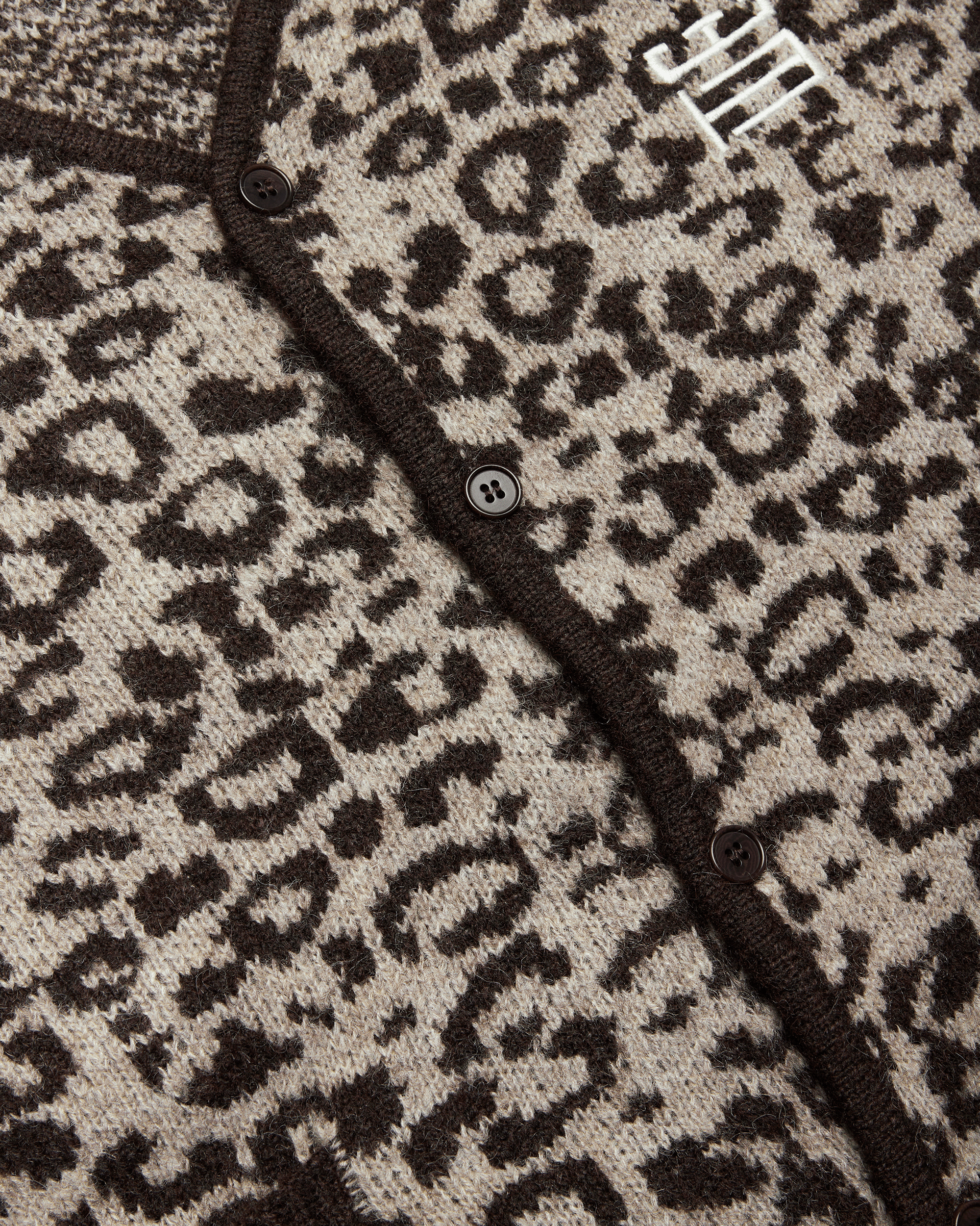 Oni Leo Cardigan | Sand-fudge