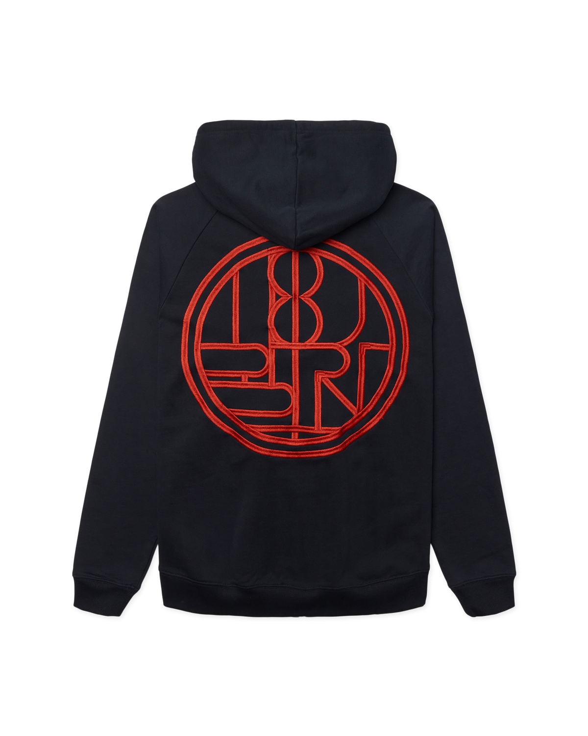 Paw Emblem Zip Hoodie | Dark Navy