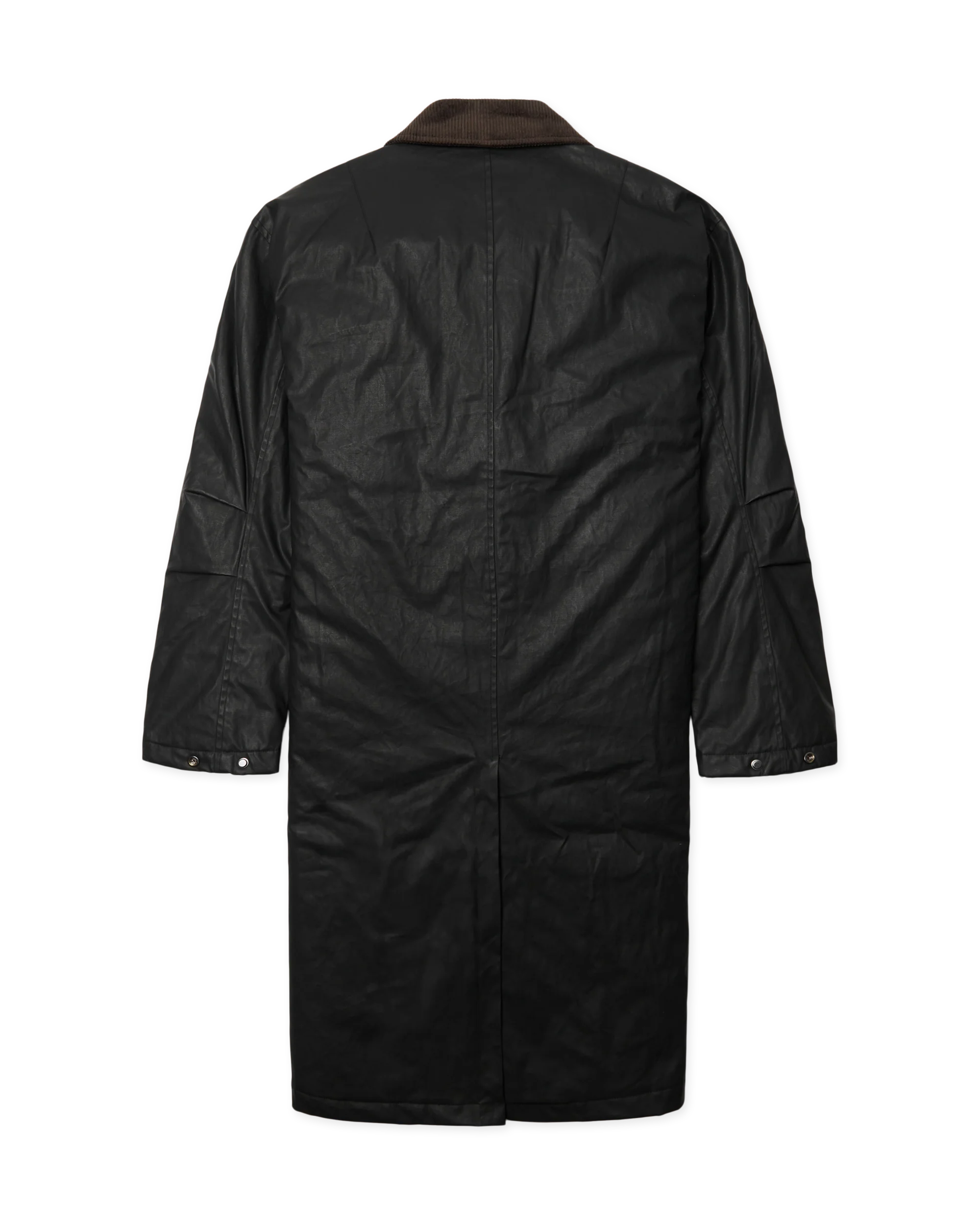 Ping Waxed Coat | Black