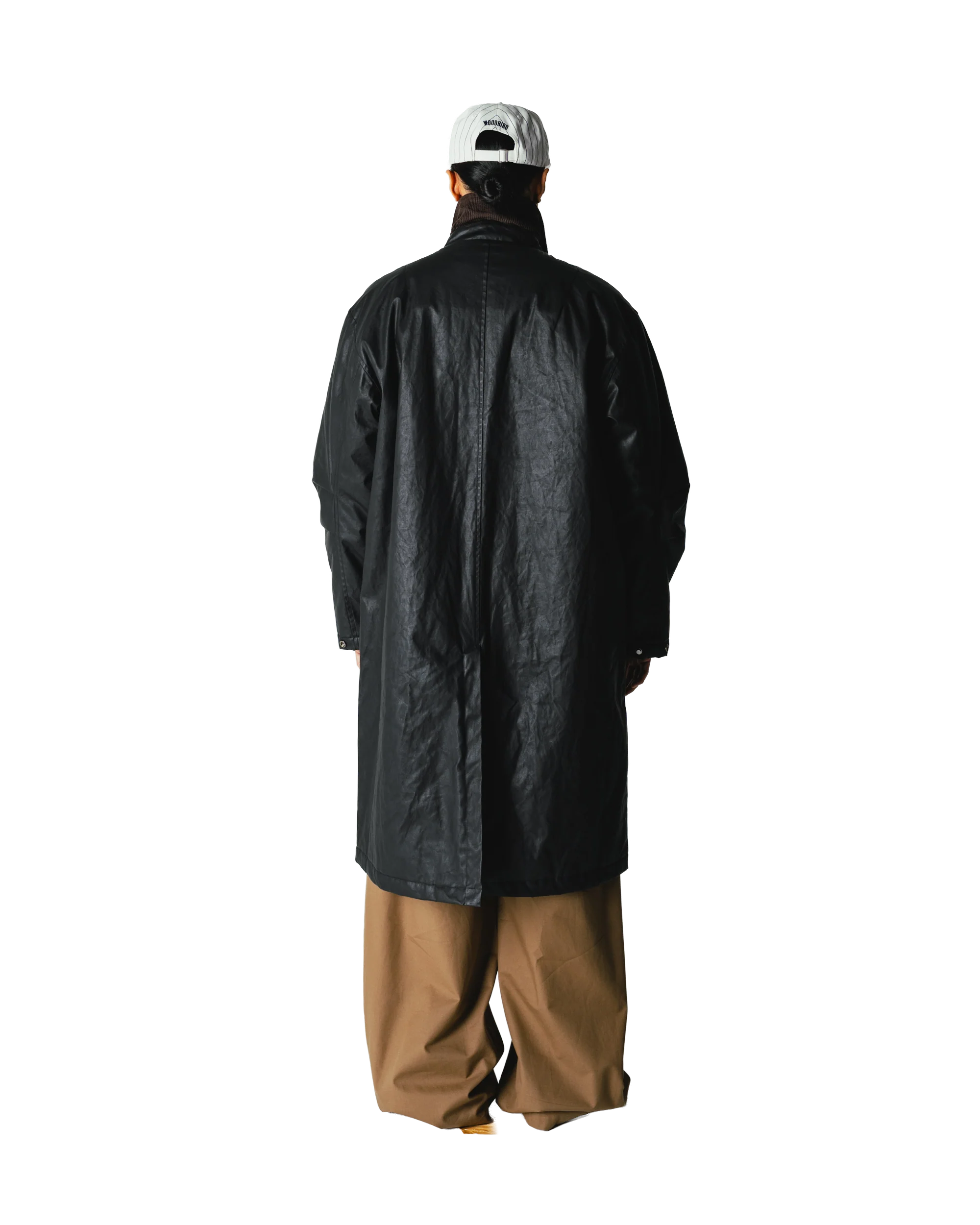Ping Waxed Coat | Black