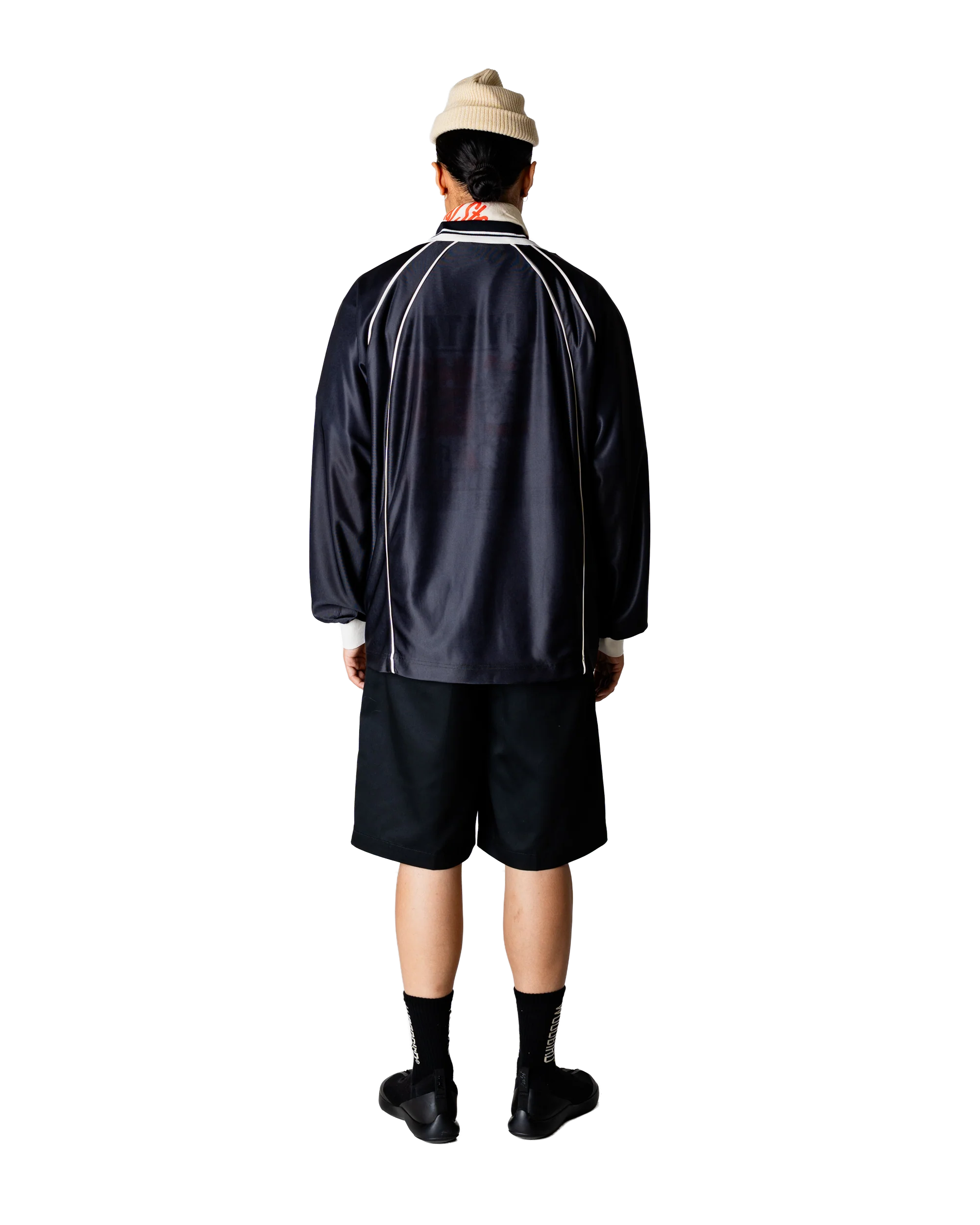 Taka L/S Sports Polo | Black