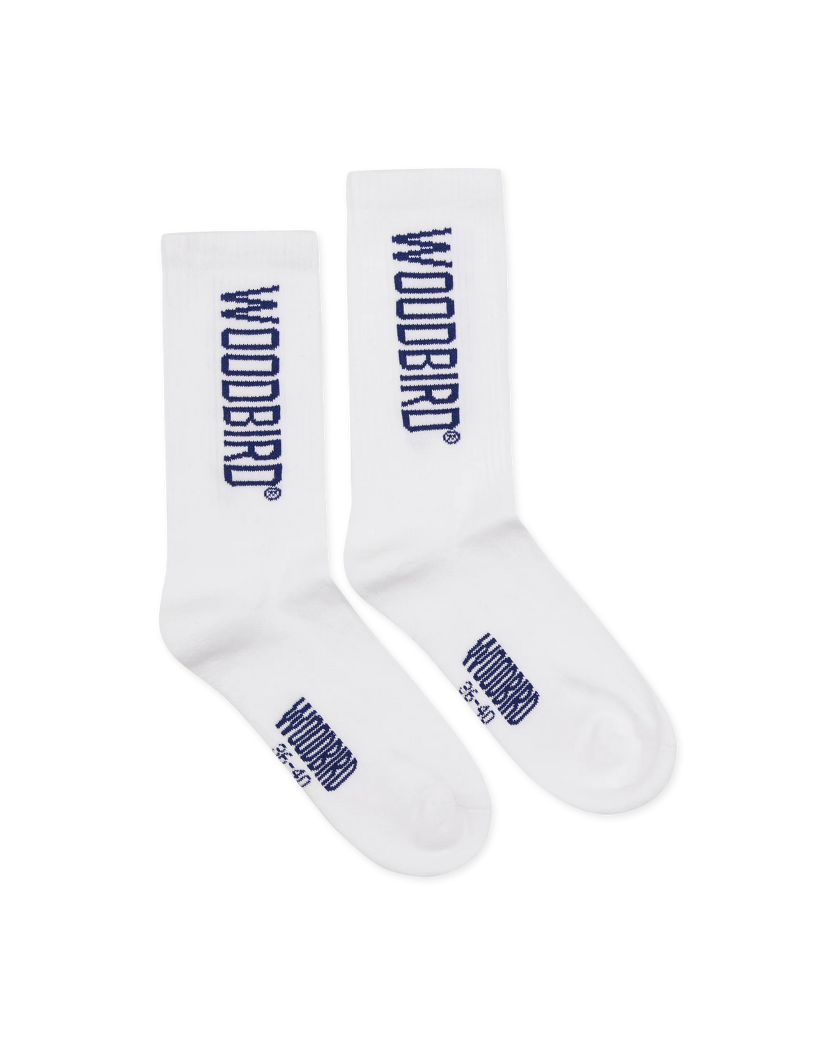 Tennis Logo Socks | White