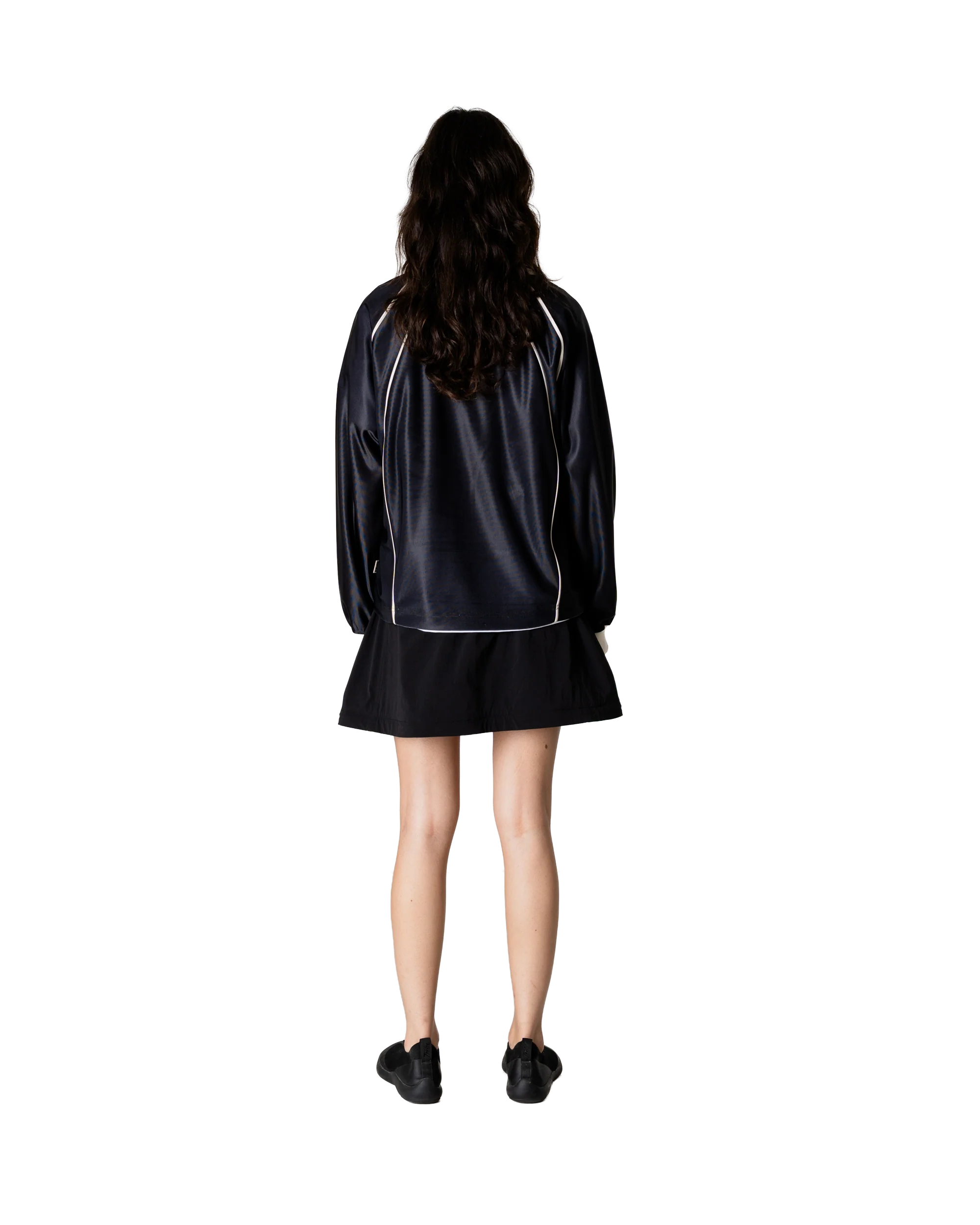 Waka L/S Sports Polo | Black