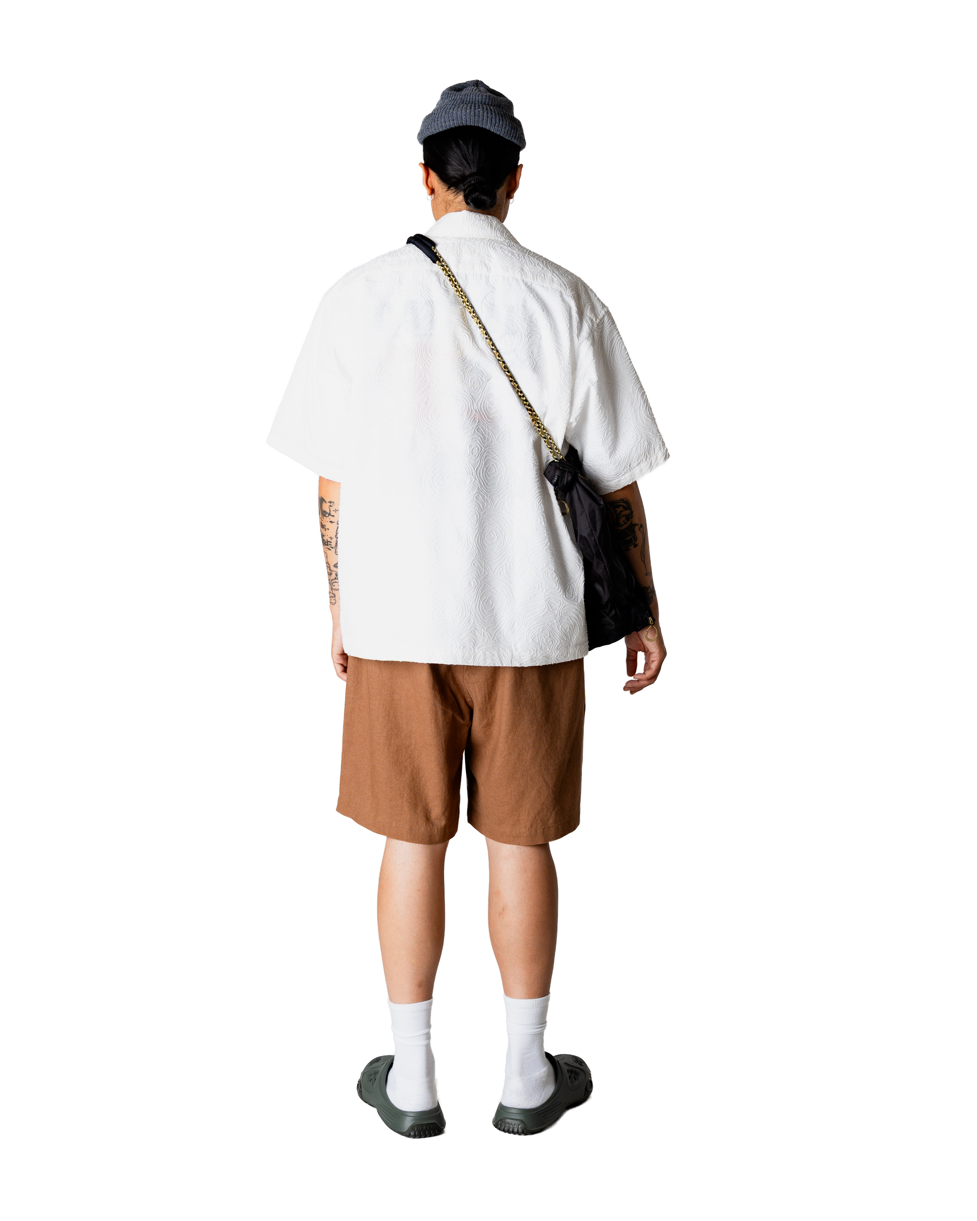 Wang Embroidery Shirt | Off White