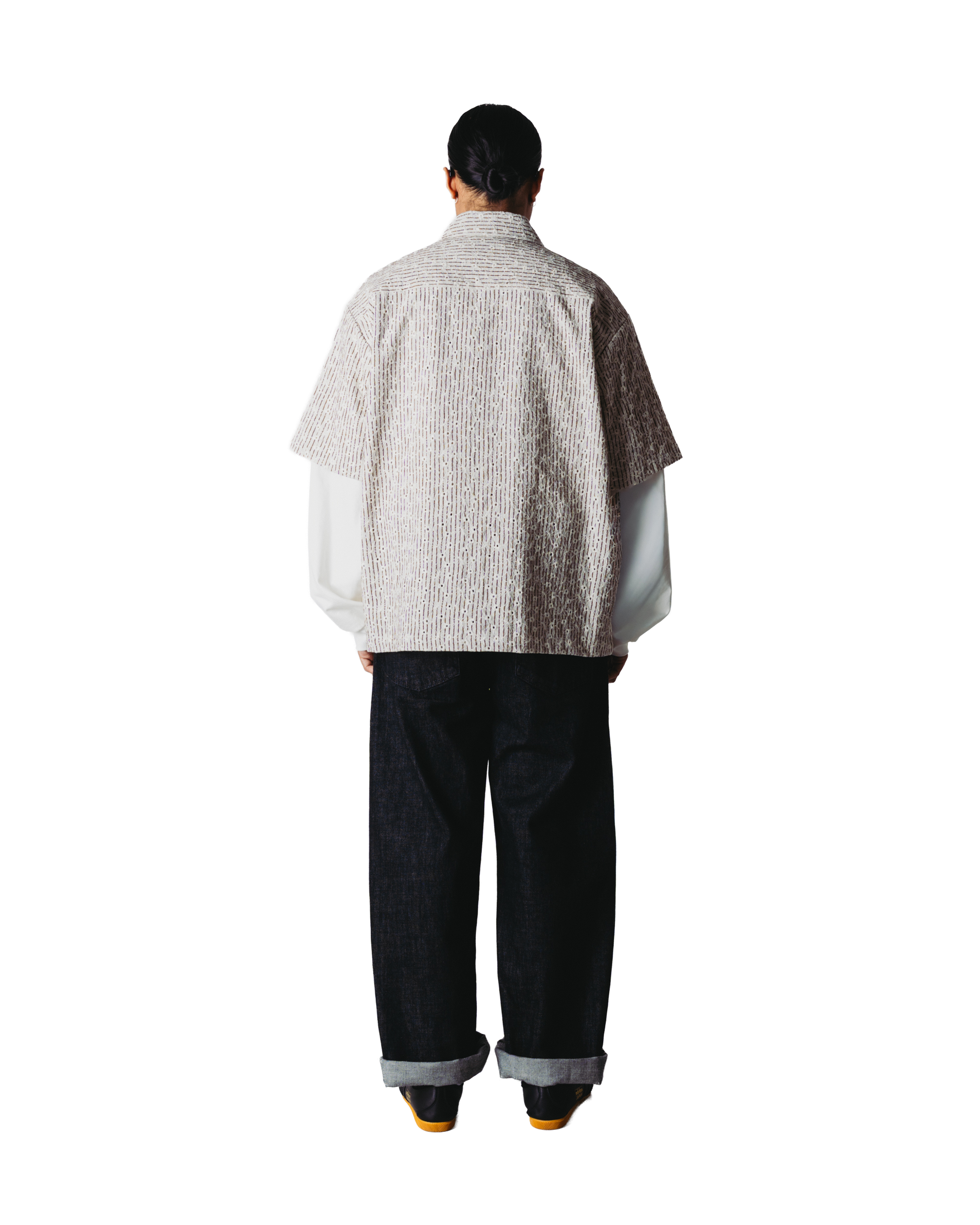 Wang J Sleeve Shirt | Off White