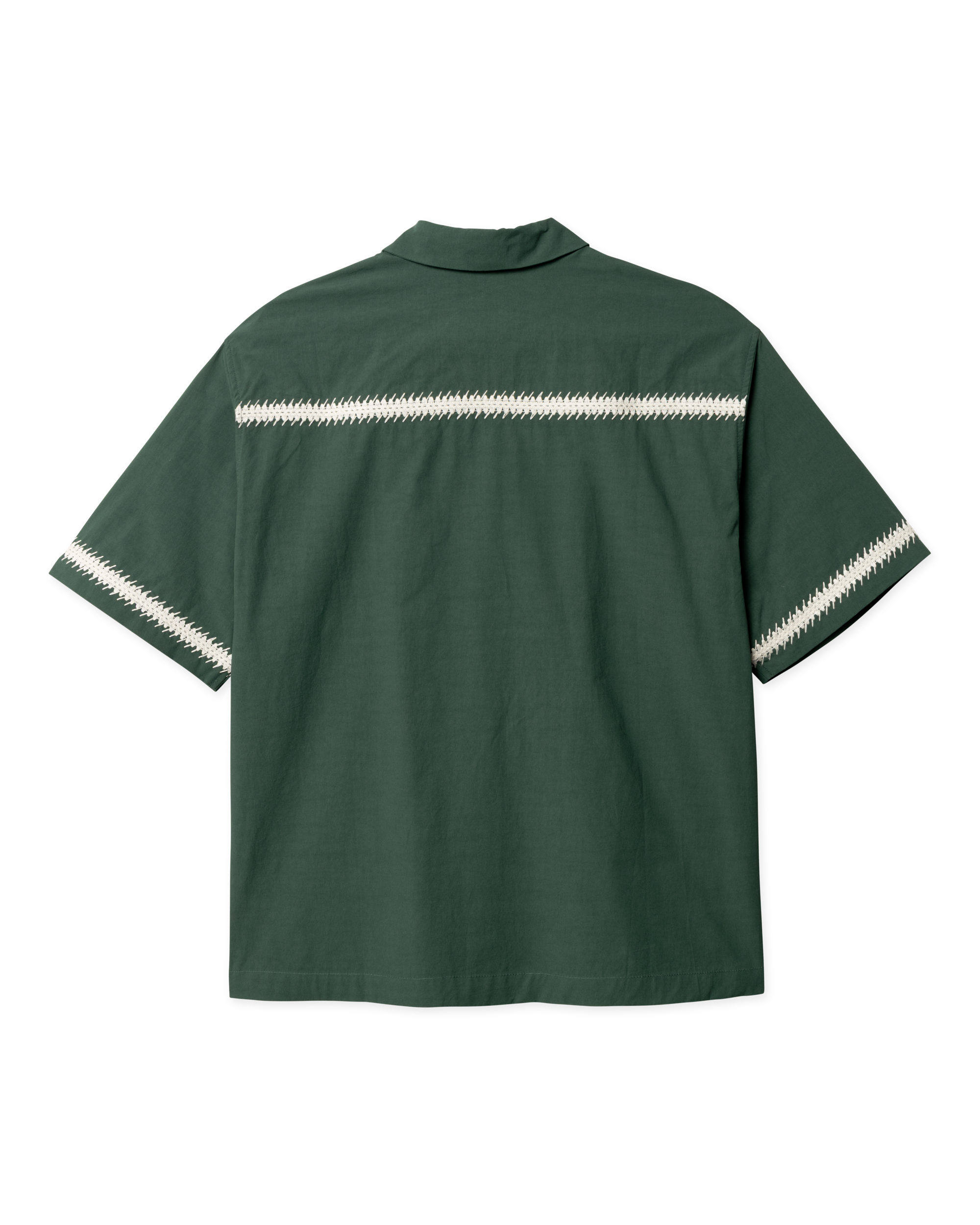 Wang Line Shirt | Pine Green