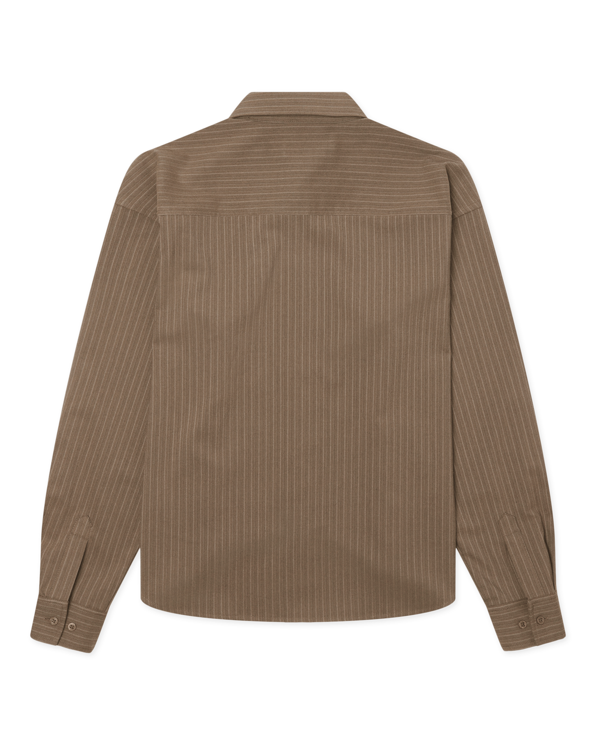 Xing Hb Stripe Shirt | Dark Olive