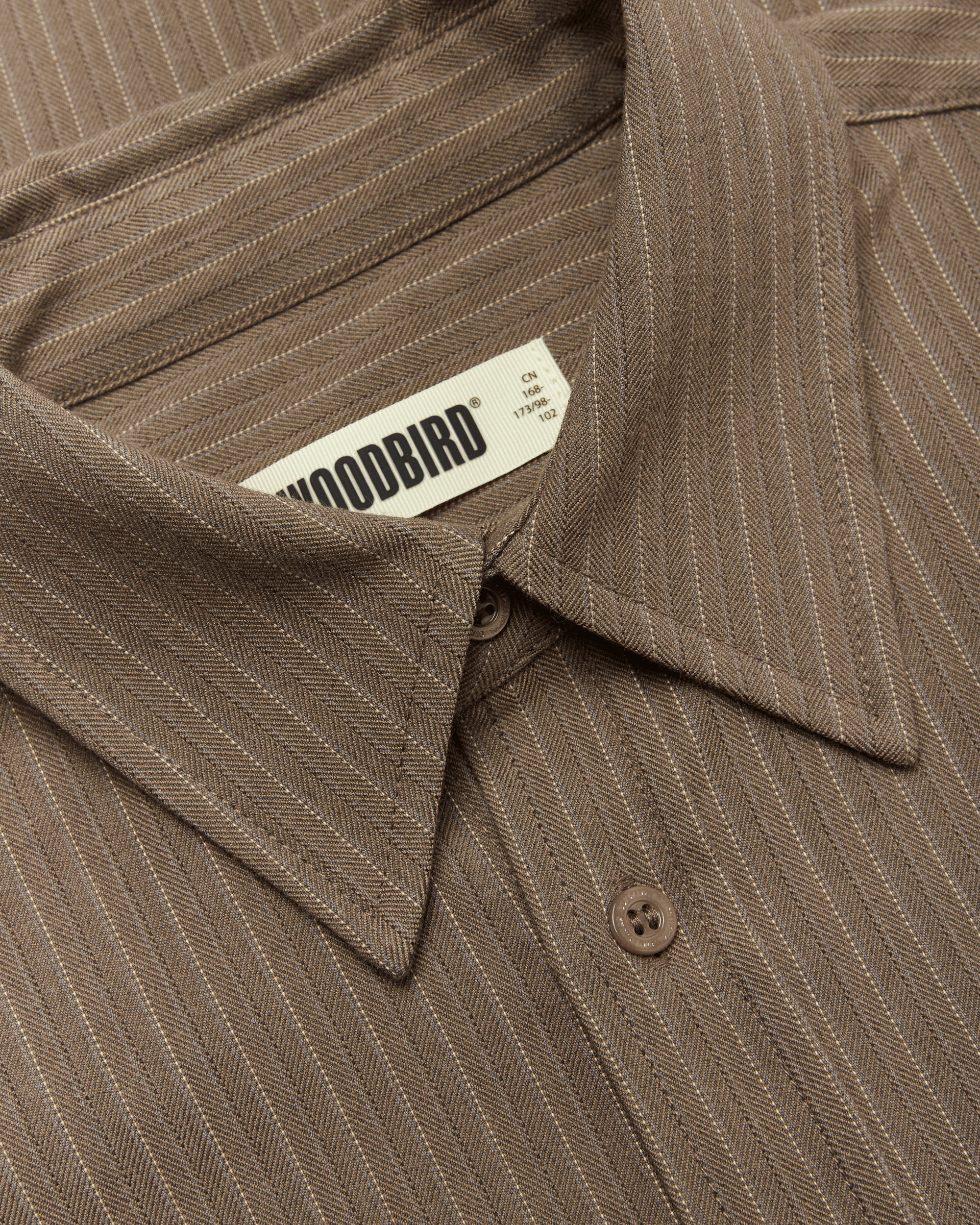 Xing Hb Stripe Shirt | Dark Olive