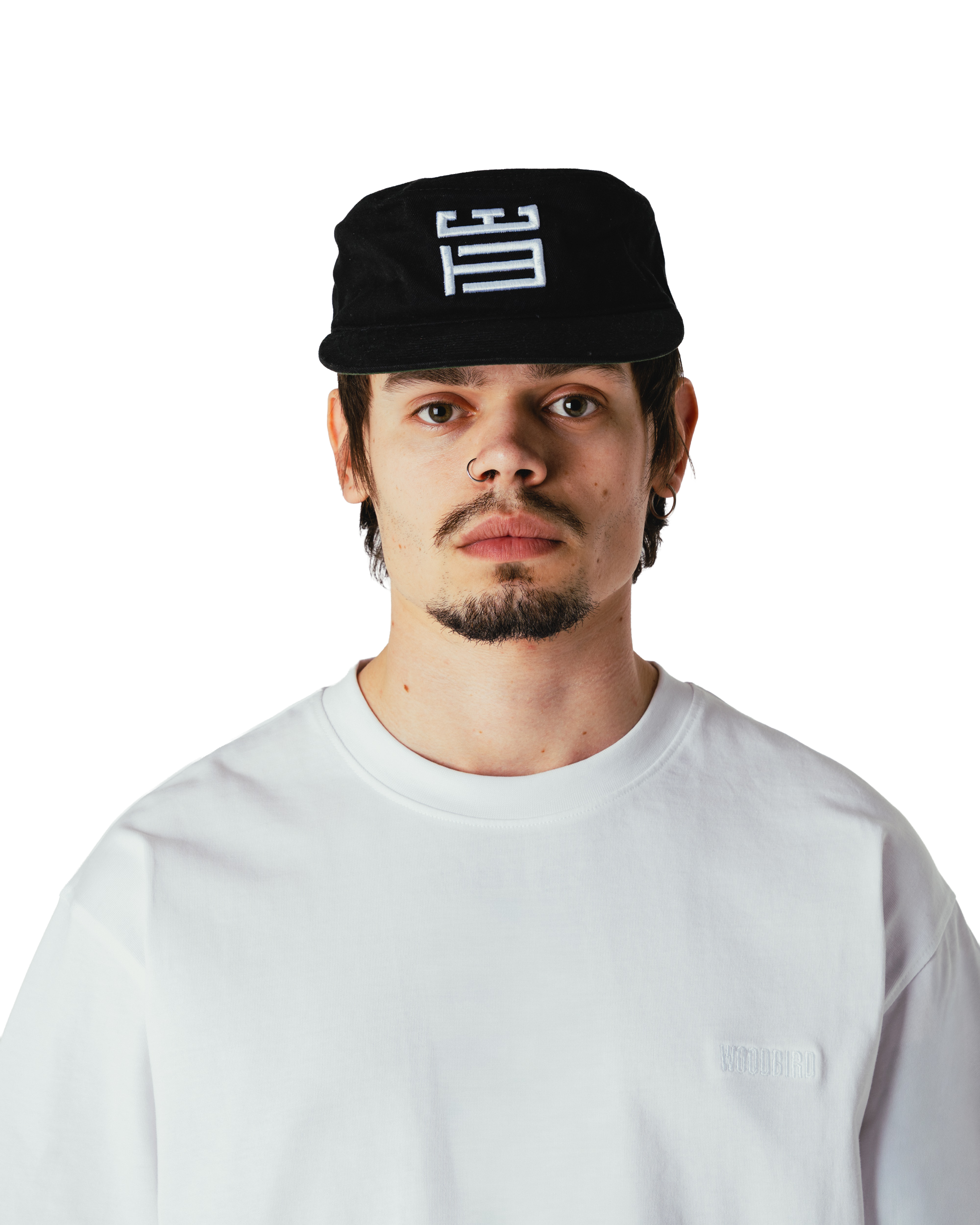 Yin Pillbox Cap | Black