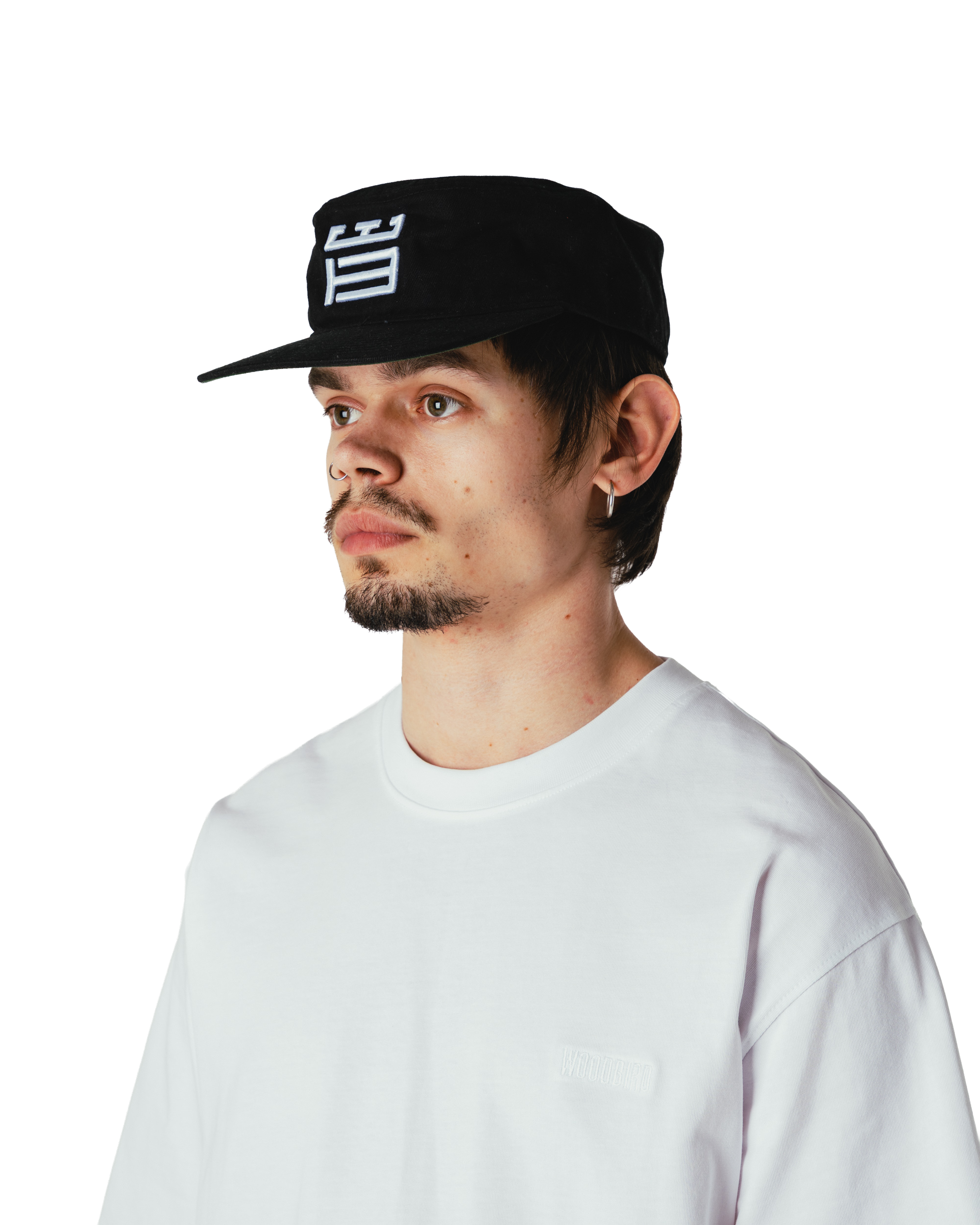 Yin Pillbox Cap | Black