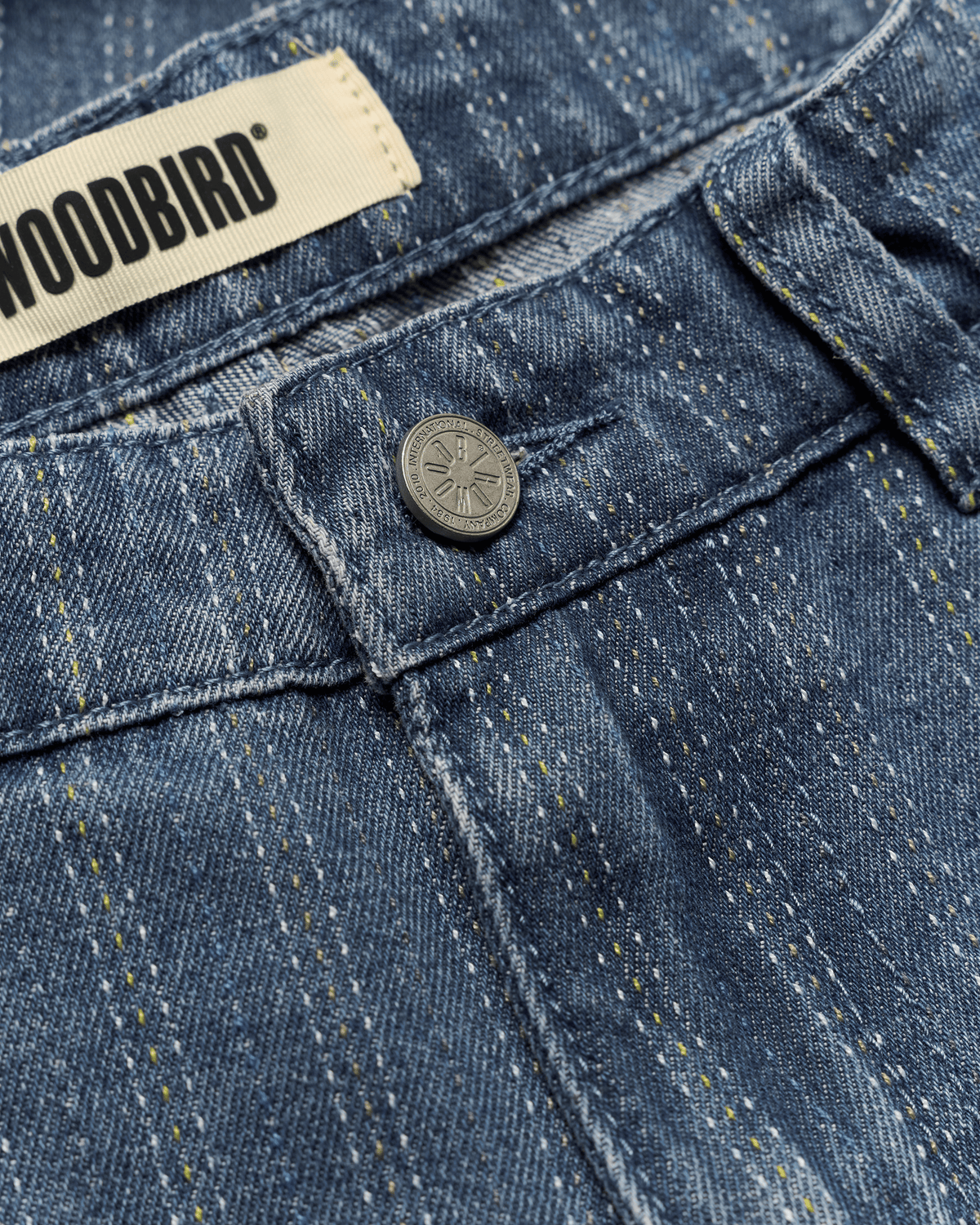 Yuto Zhou Jeans | Mid Blue