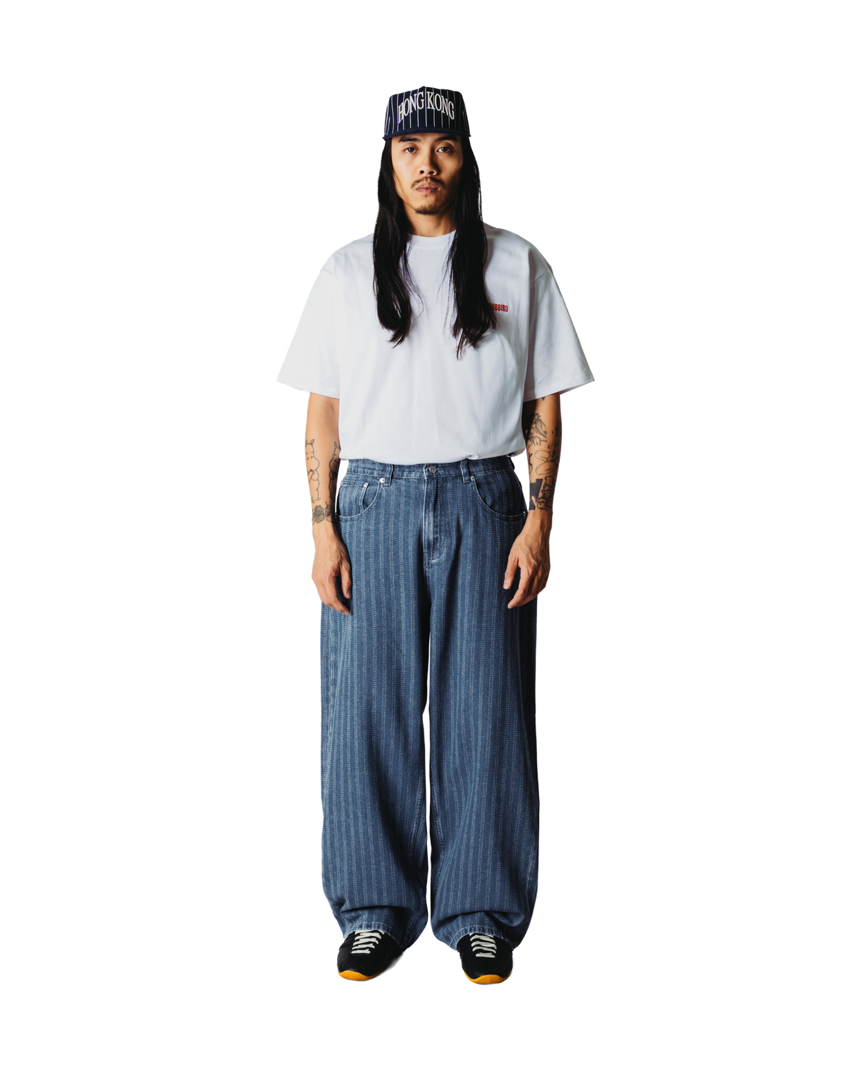 Yuto Zhou Jeans | Mid Blue