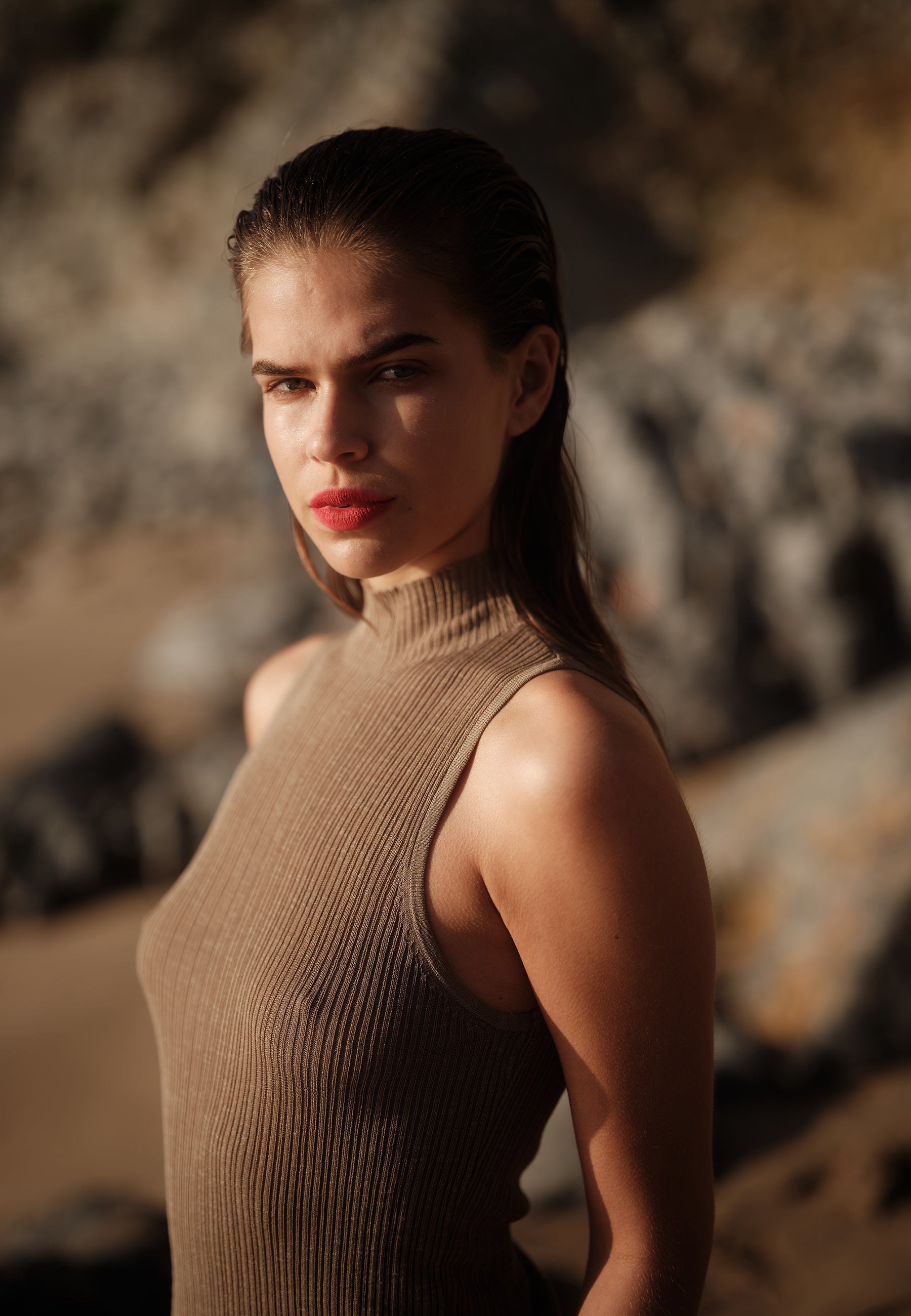 Zita Knit Top | Mermaid