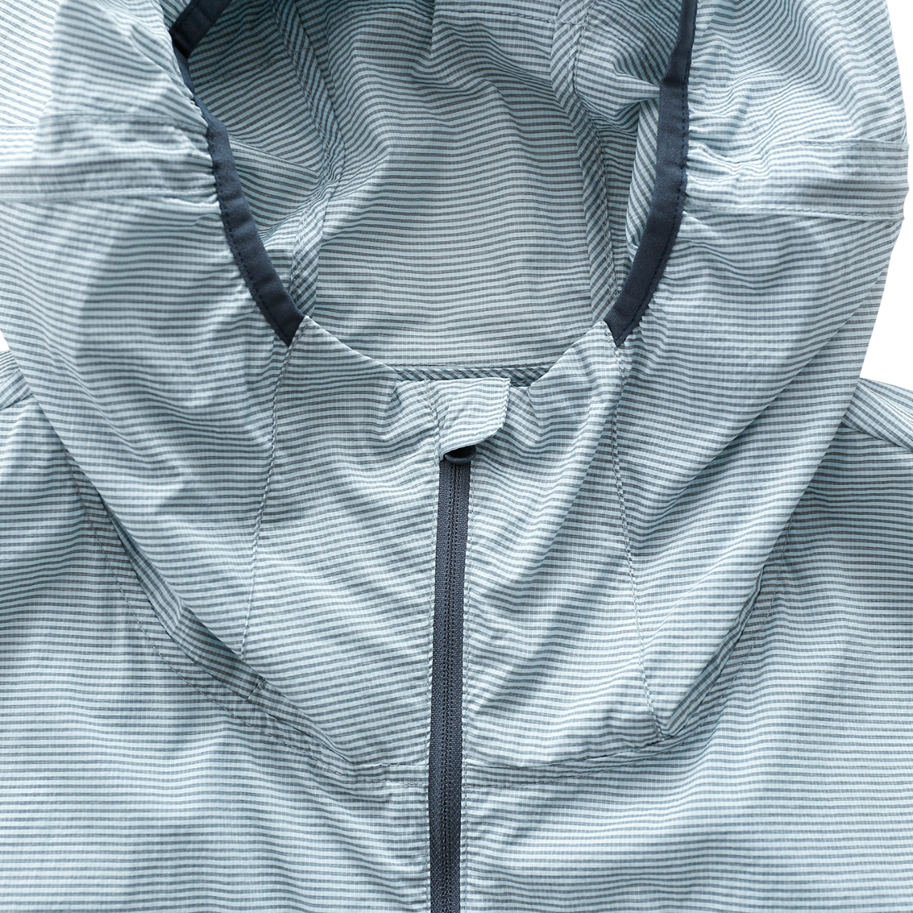 Flap Pocket Chk Jacket | Light Grey