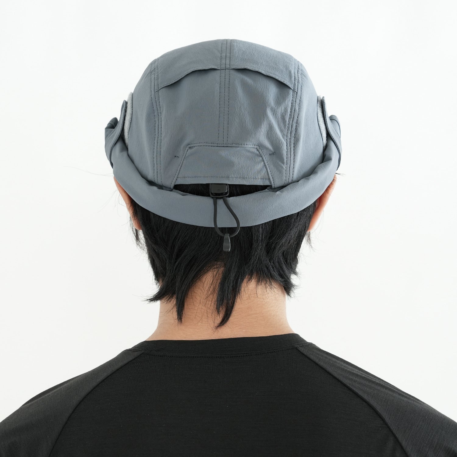 Solid Visor Cap | Blue Grey