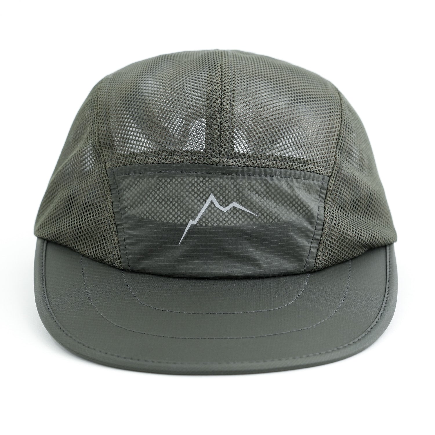 Double Mesh Feather Cap | Khaki