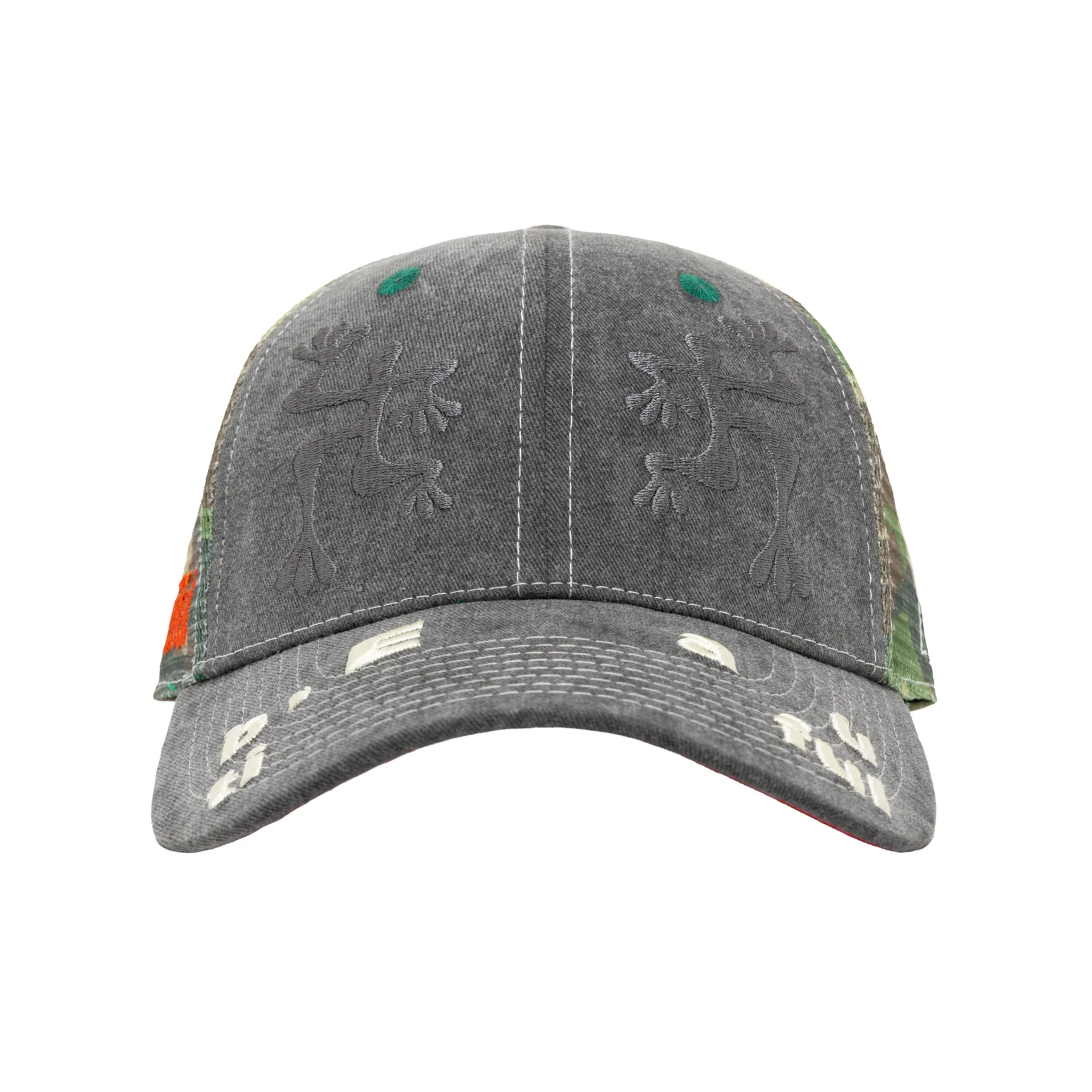 Biyu Hat (Washed Black / Army Camo)