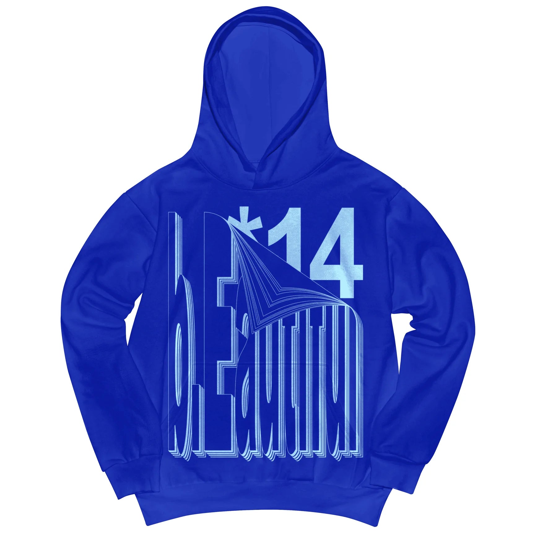 Flip Hoodie (Cobalt Blue)
