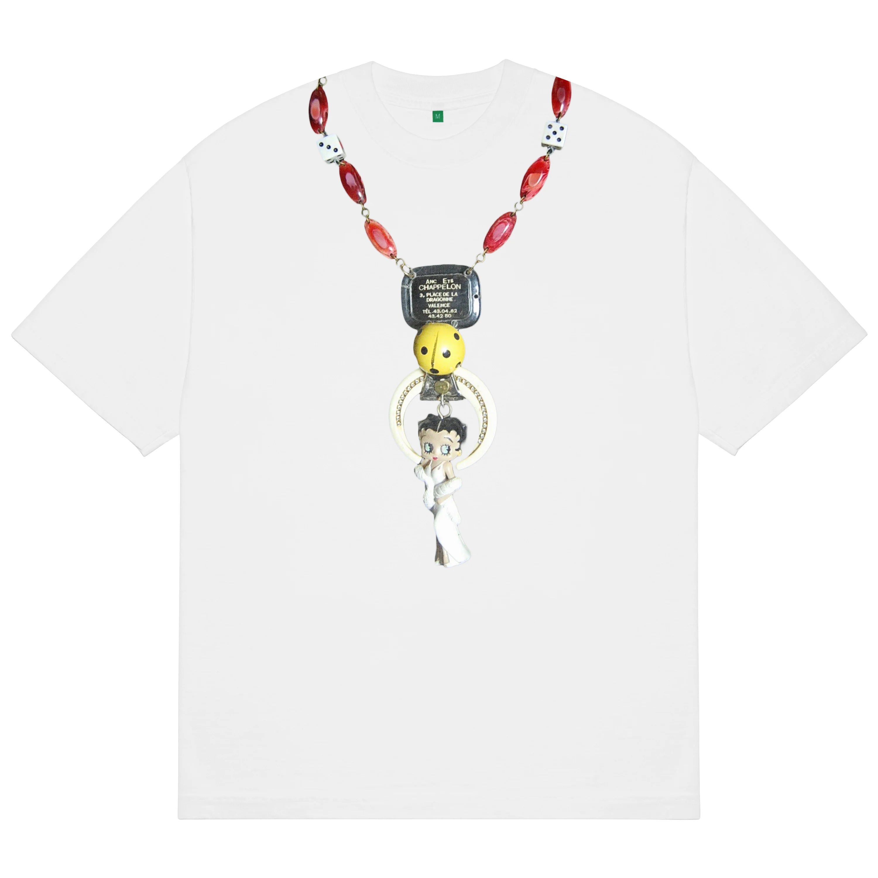 B.eautiful X Leo Gon’do Smile T-shirt | White