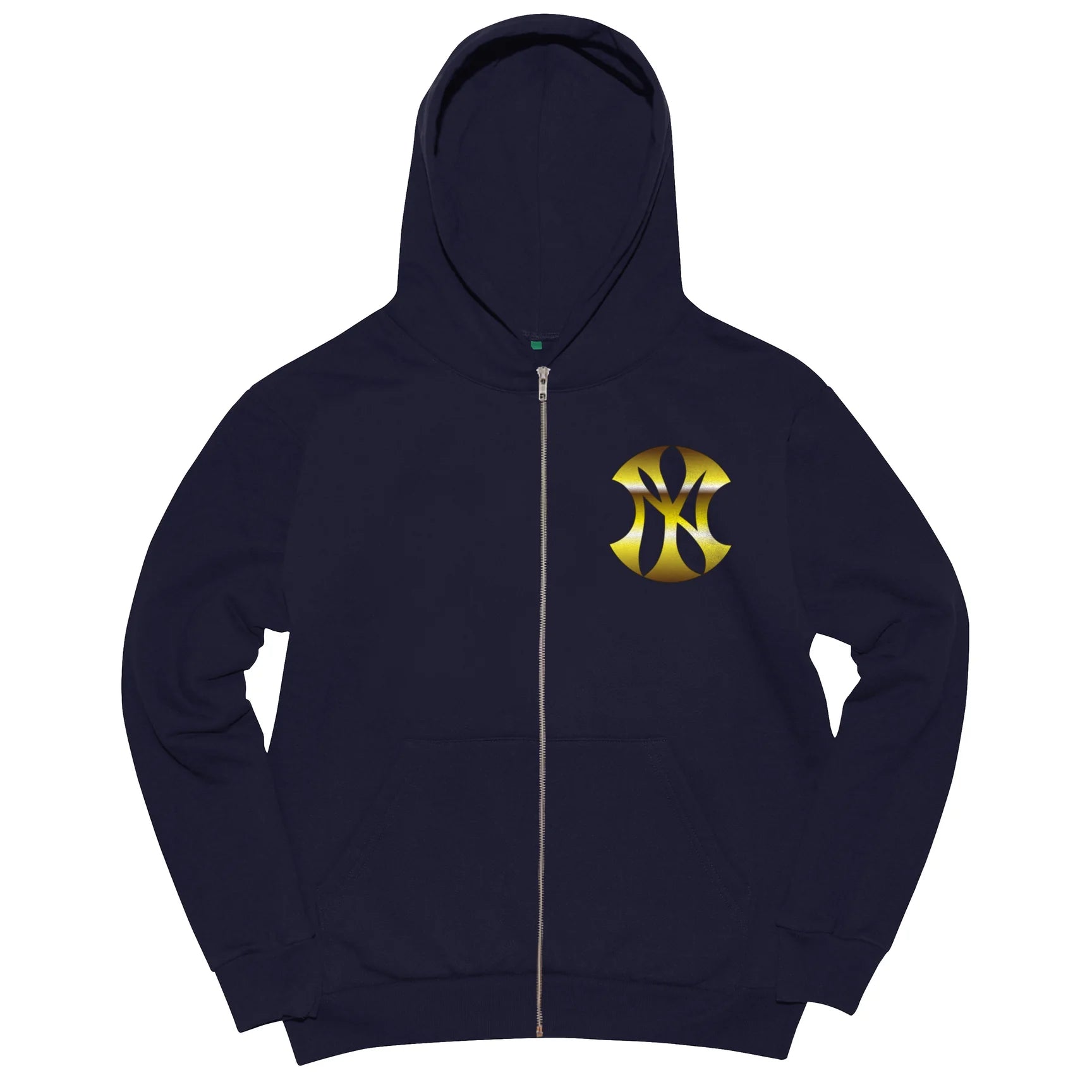 b.Eautiful x Sara Yukiko Wavy NY Zip Up Hoodie (Navy)