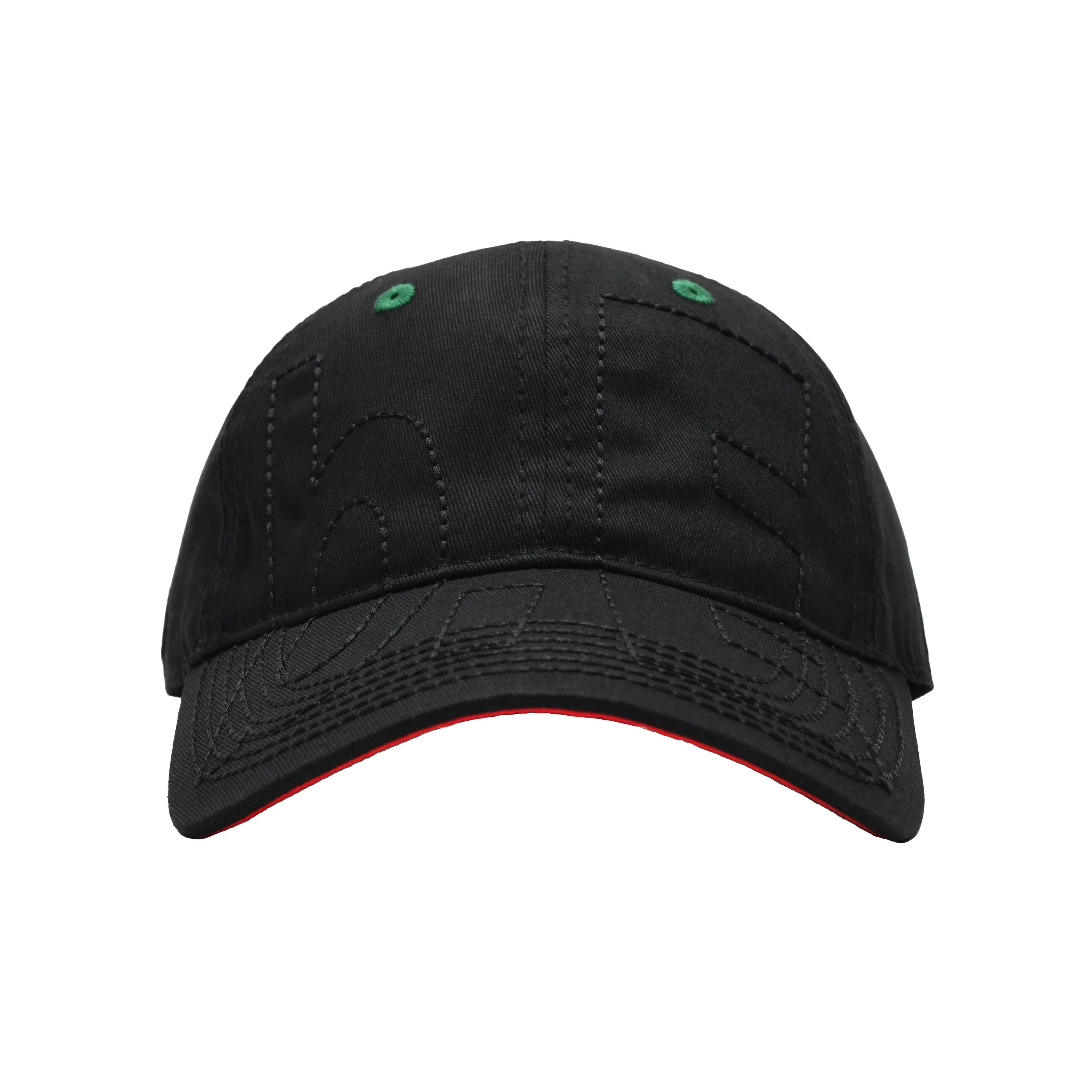 Vapor 6 Panel Hat (Double Black)